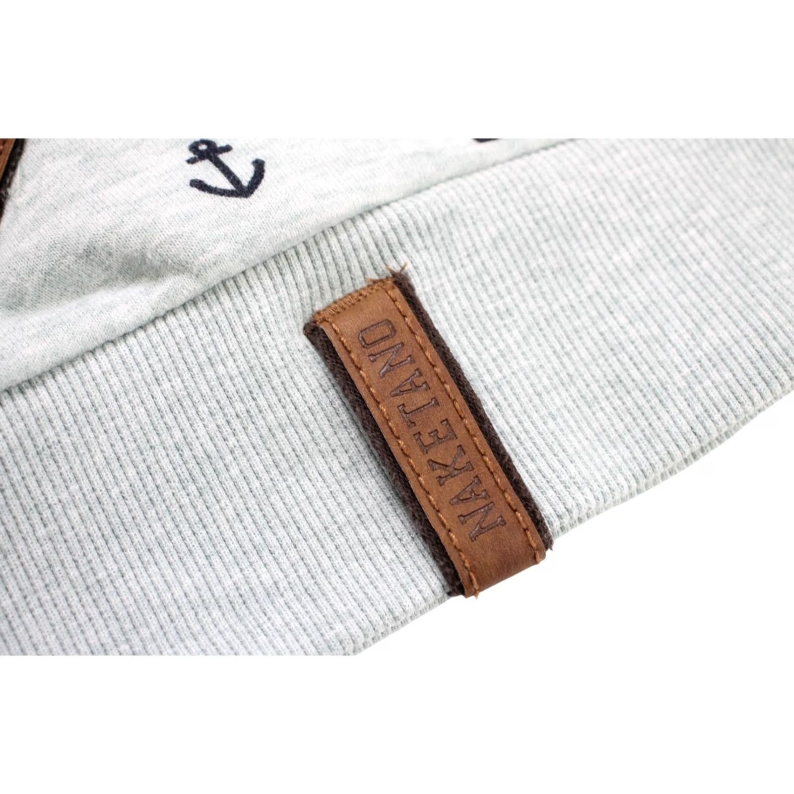 Vintage NAKETANO Hoodie Women's SMALL Pullover Pockets Melange Grey - Pullover Hooded Casual 65% Cotton 35% Polyester Size S / US 4 / IT 40 - 7 Thumbnail