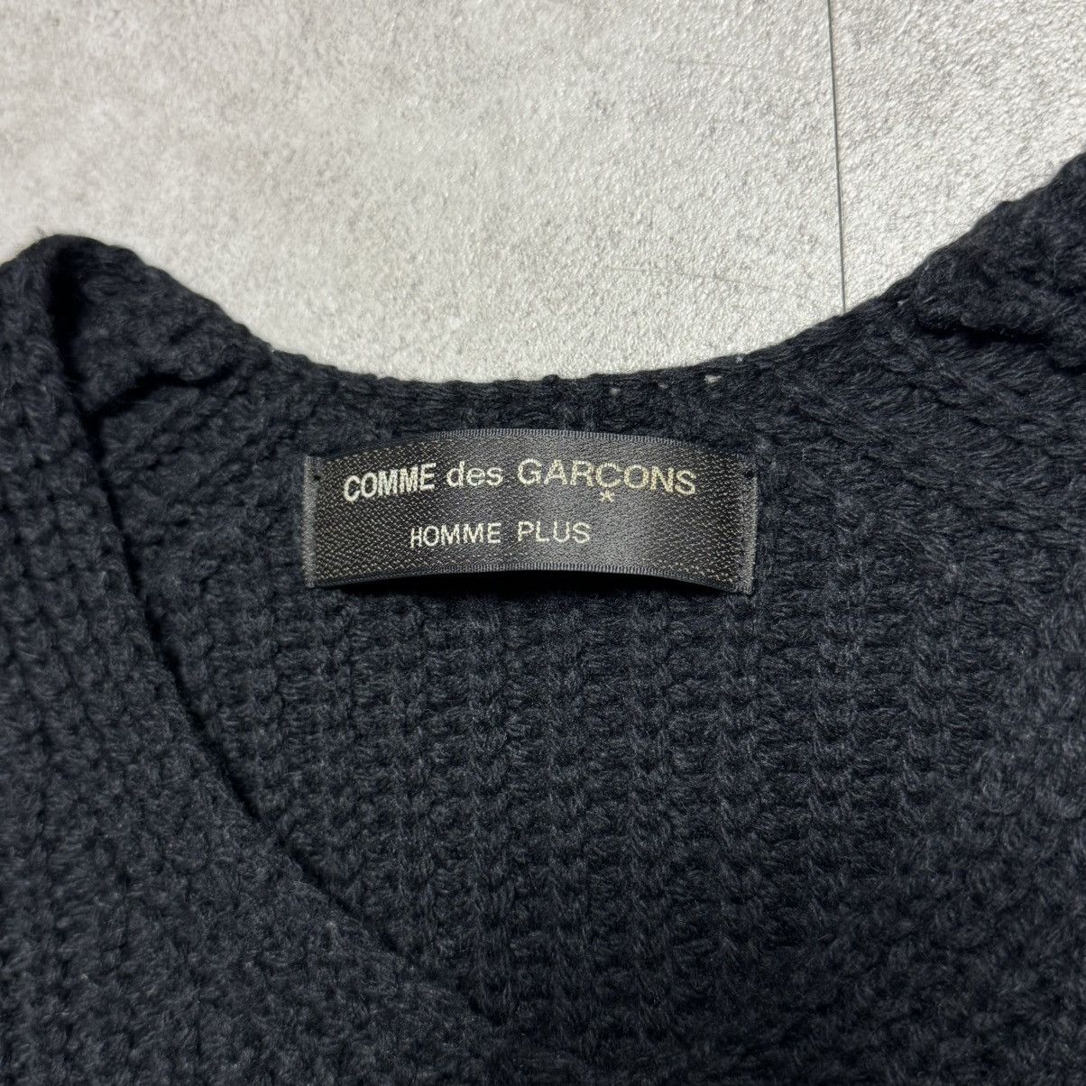Comme des Garcons Homme Plus Comme des Garcons Homme Plus Black Sweater Size US M / EU 48-50 / 2 - 3 Thumbnail