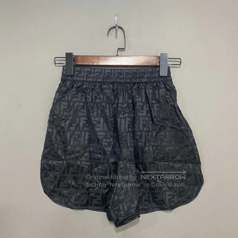 Fendi Fendi Double F Monogrammed Short Pants Size 24" / US 00 / IT 34 - 2 Thumbnail