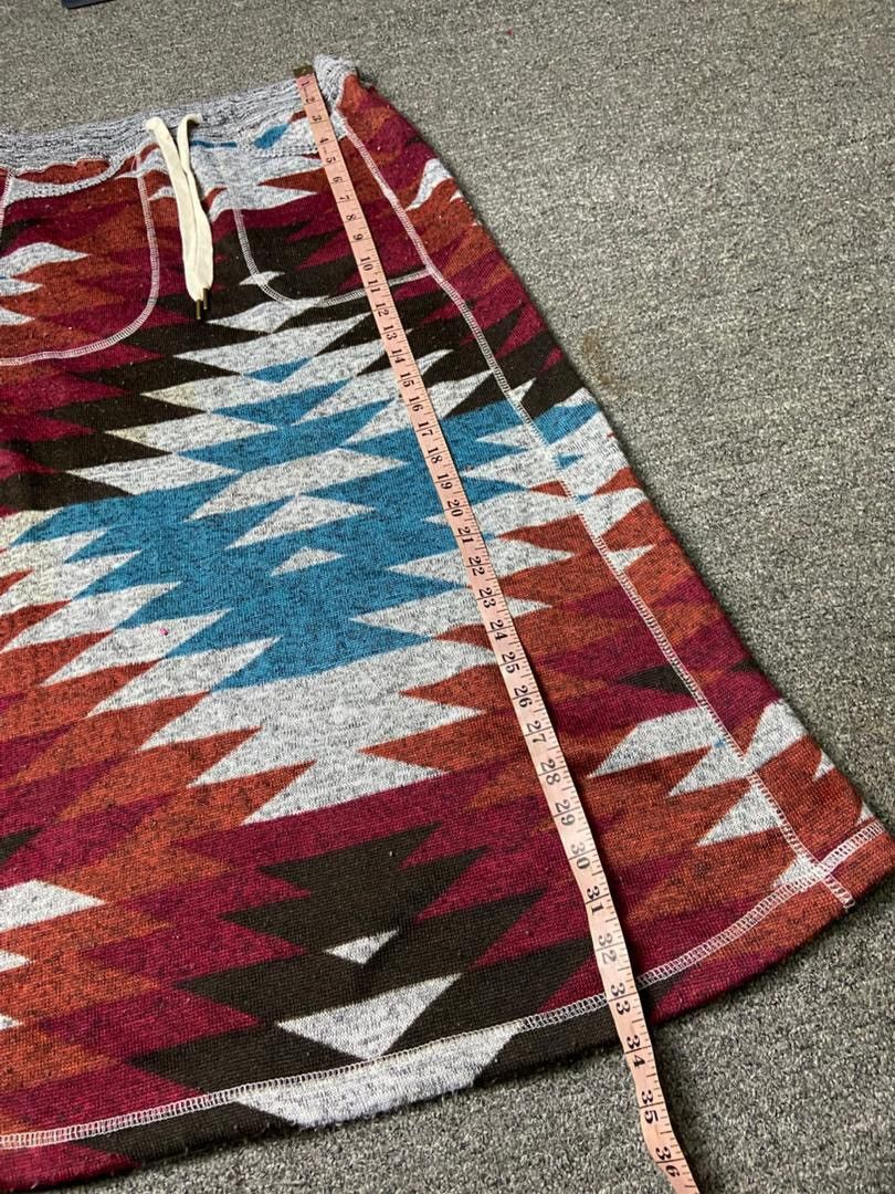 Japanese Brand Vintage Anti Ballistic Native Navajo Pattern Skirt (169) Size 27" / US 4 / IT 40 - 8 Thumbnail