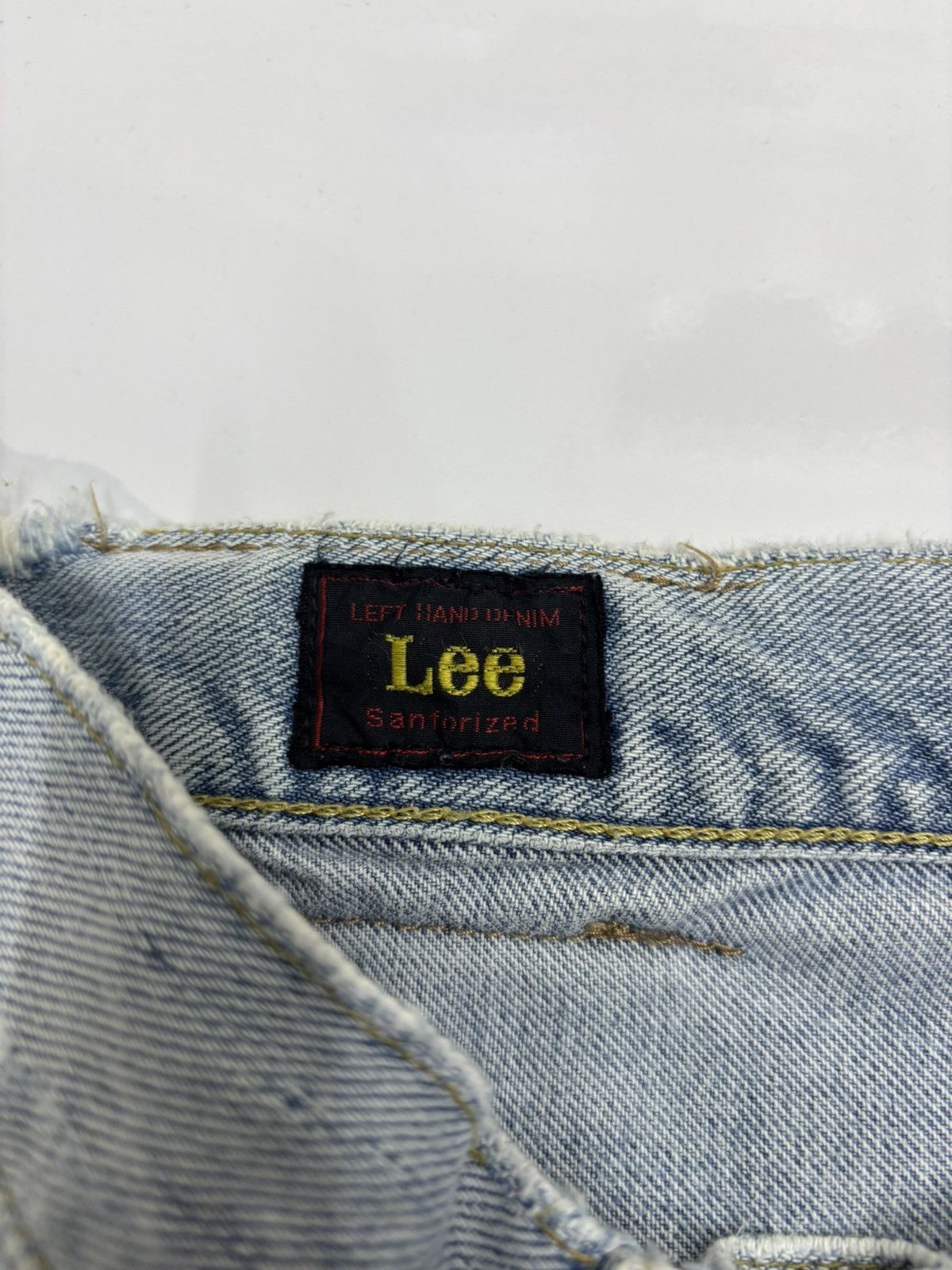 Lee × Left Hand × Vintage LEE RIDERS LEFT HAND DENIM SELVEDGE JEANS Size US 27 - 11 Thumbnail