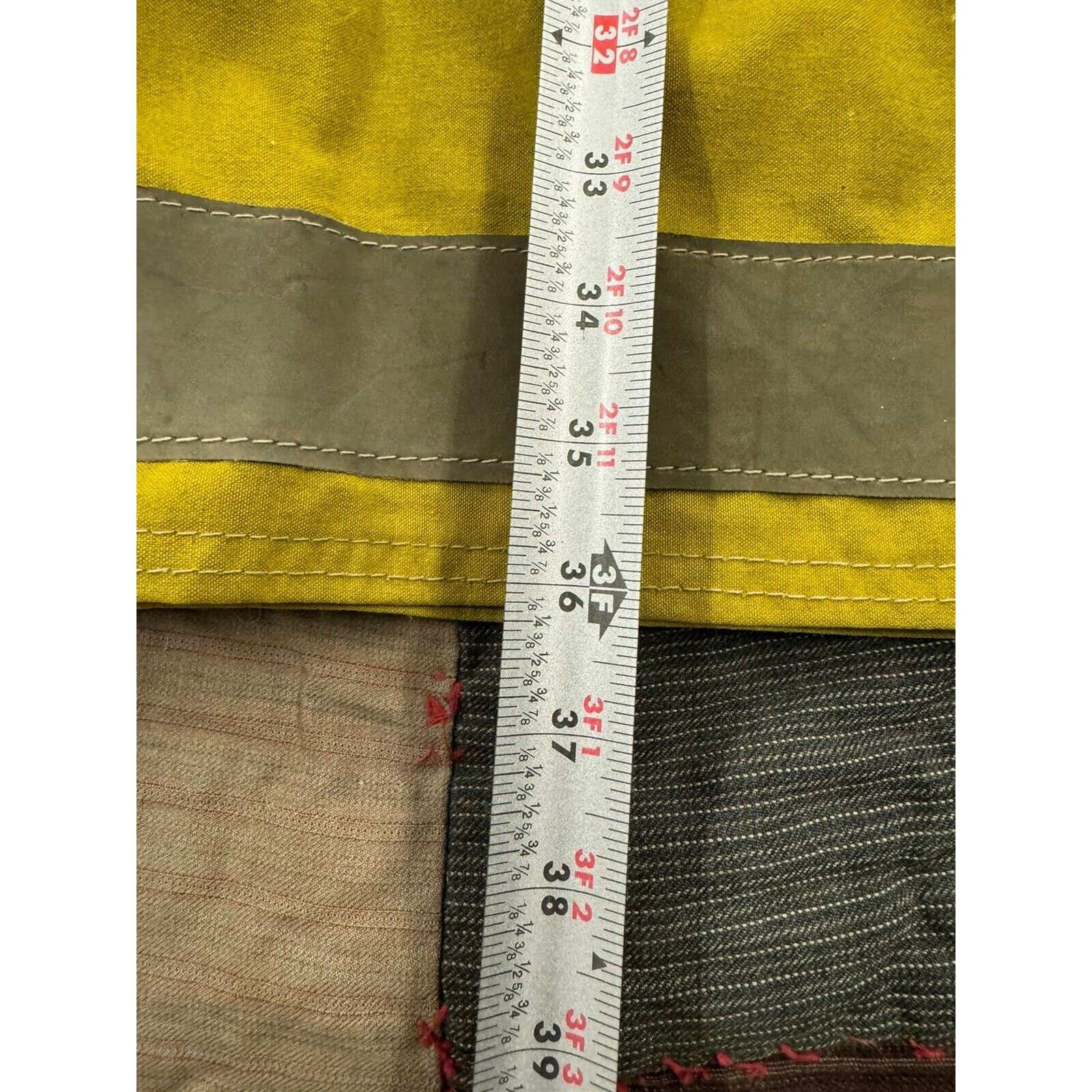 Other Vintage 1960s Faded Captain Fire Fighter Buckle back Mens L Size US L / EU 52-54 / 3 - 12 Thumbnail