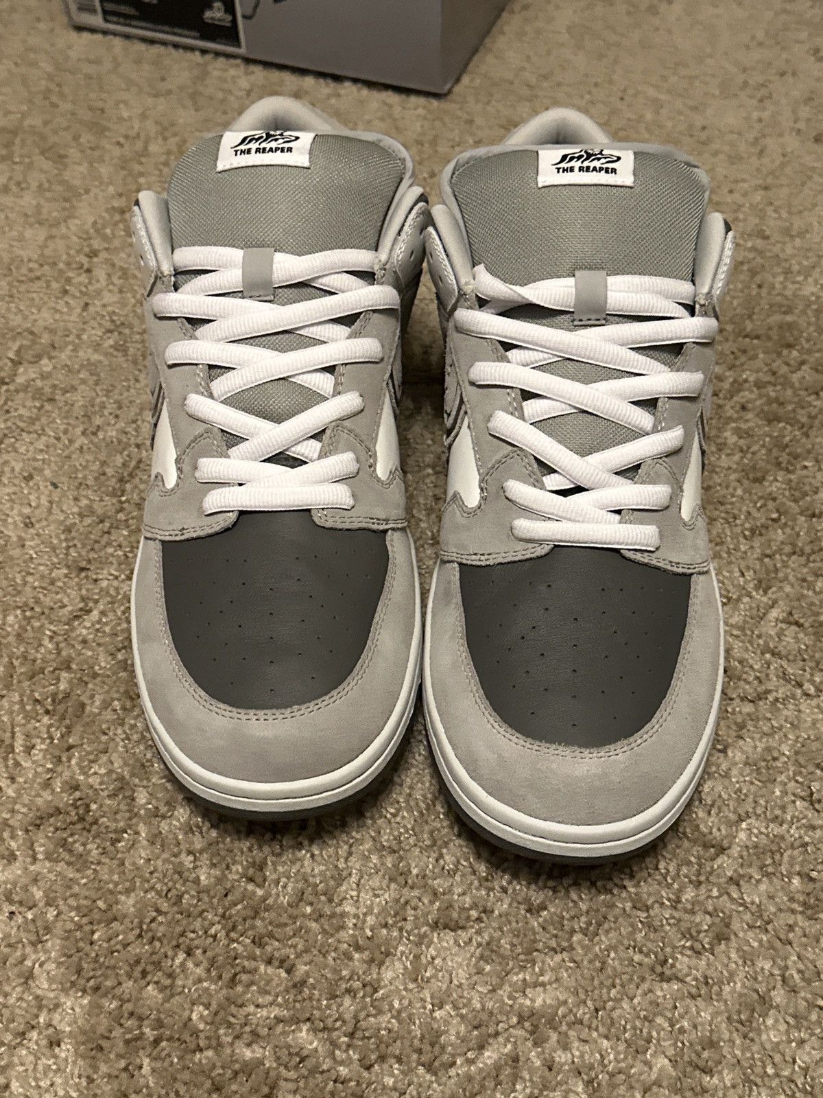 image of Warren Lotas Reaper Clean Slate Shoes in Grey, Men's (Size 14)