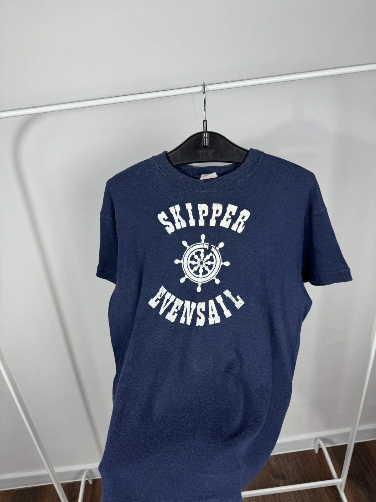 Other Vintage Skipper Evansail Nautical Port Souvenir T Shirt XL Size US XL / EU 56 / 4 - 11 Thumbnail
