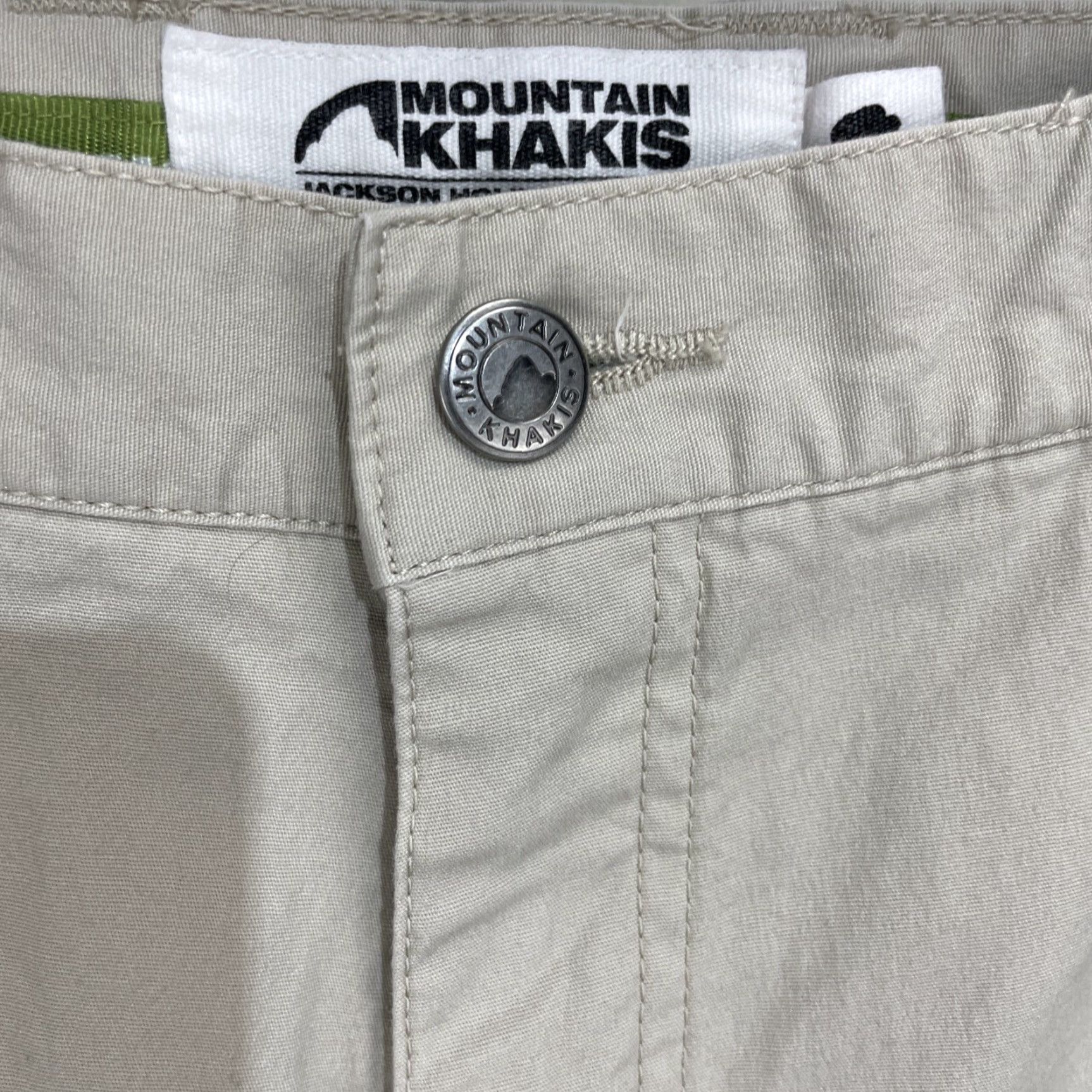 Mountain Khakis Mountain Khakis Pants Mens 30x30 Beige Relaxed Fit Chino Outdoors Hiking Comfort Season Breathable Logo 100% Cotton Size US 30 / EU 46 - 5 Thumbnail