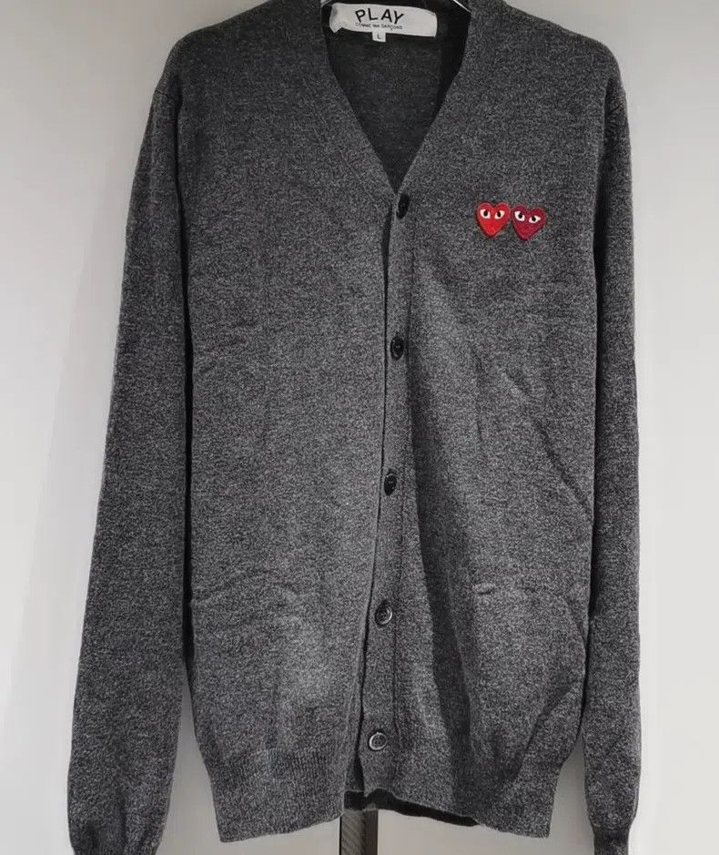 Other Comme Des Garcons Wool Cardigan Size L / US 10 / IT 46 - 1 Thumbnail