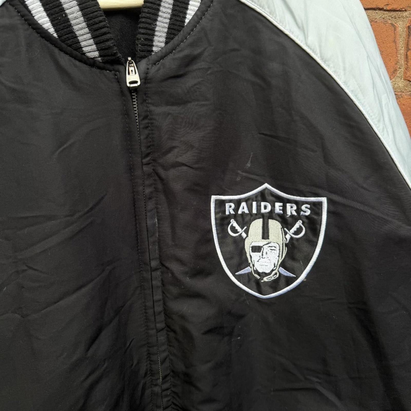 Starter Vintage Oakland raider reversible jacket 00s Size US XL / EU 56 / 4 - 7 Thumbnail