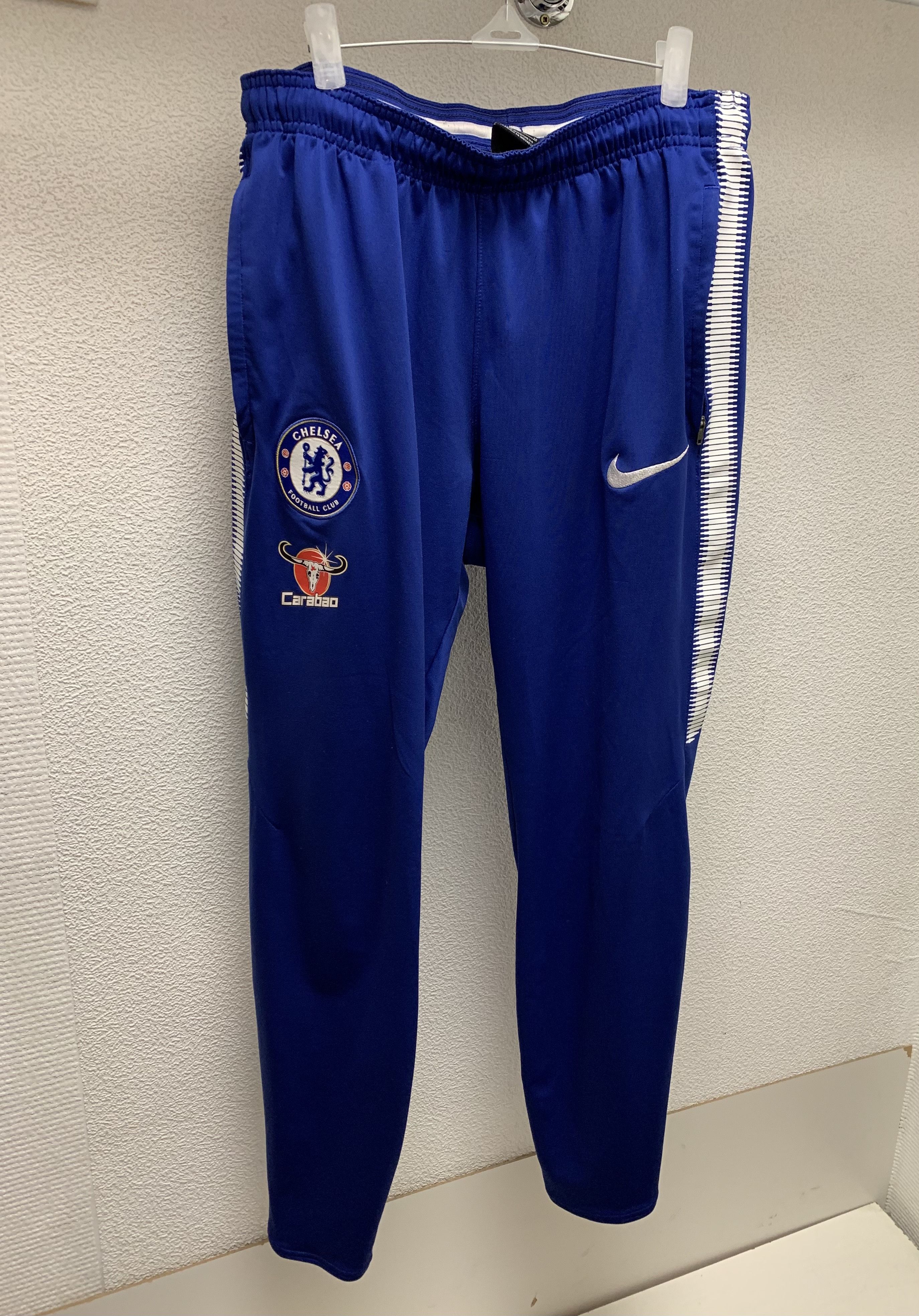Chelsea Soccer Chelsea Nike sweatpants drill M sz carabao y2k Size US 32 / EU 48 - 1 Thumbnail
