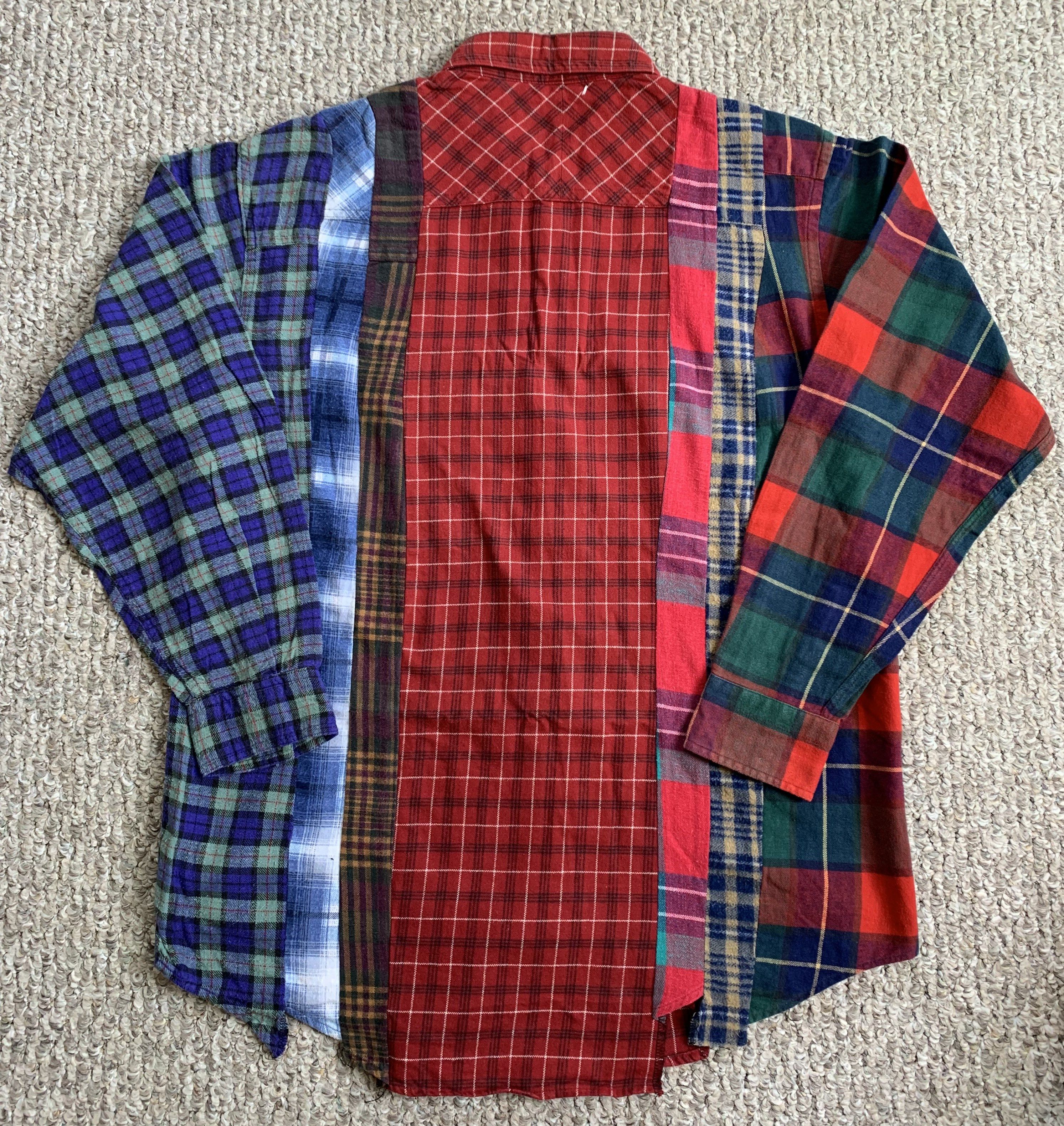 Needles Early 7 Cut Rebuild Flannel! Size US L / EU 52-54 / 3 - 4 Thumbnail
