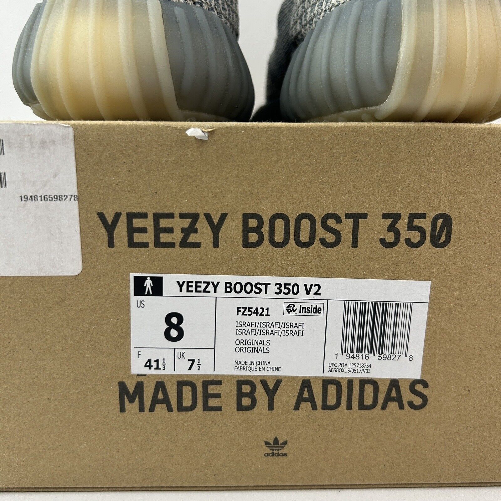 Adidas adidas Yeezy Boost 350 V2 “Israfil” 2024 Size US 8 / EU 41 - 5 Thumbnail