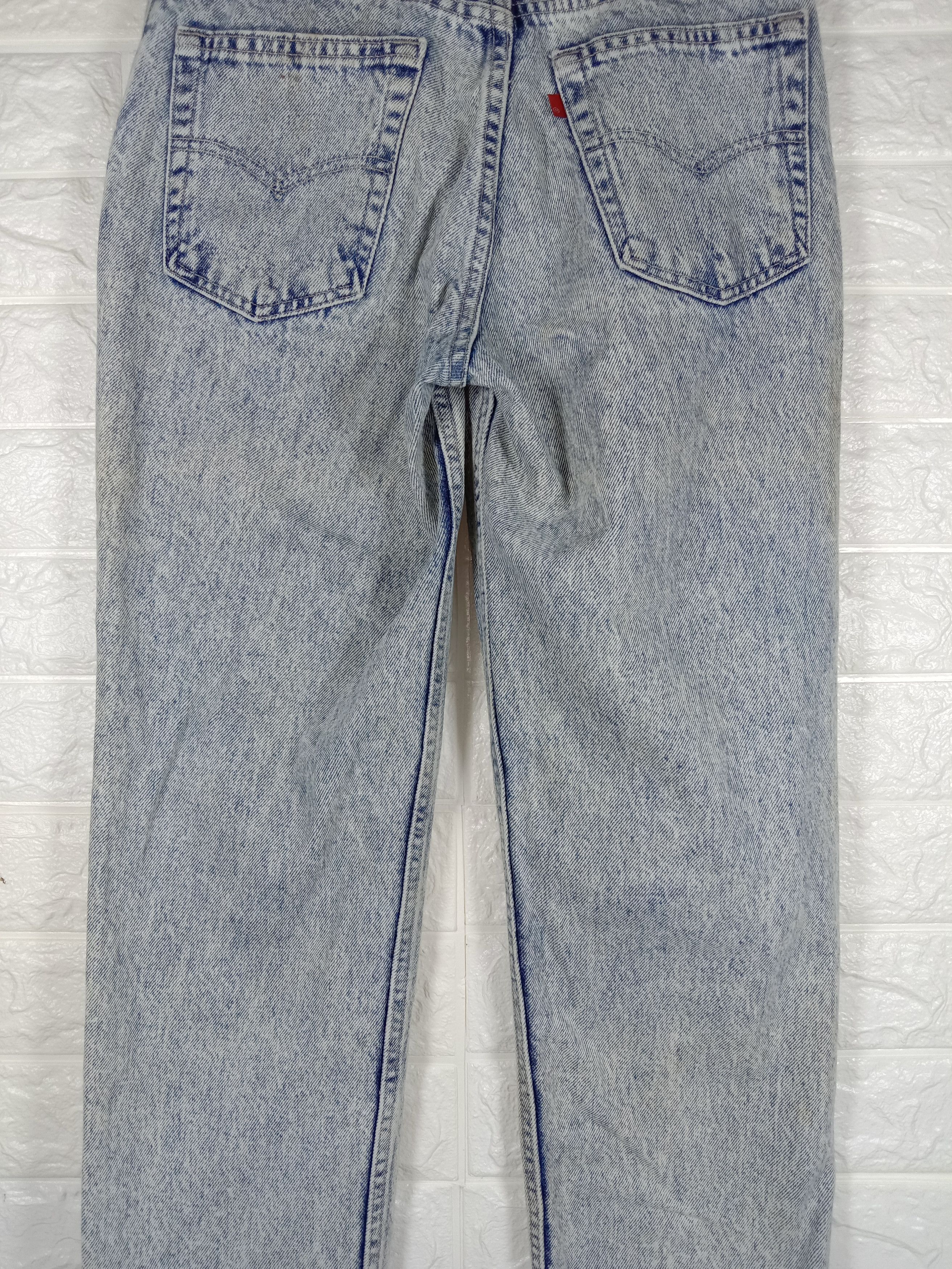 Levi's Vintage 90s Levi's 505 Acid Wash Jeans Size US 30 / EU 46 - 7 Thumbnail