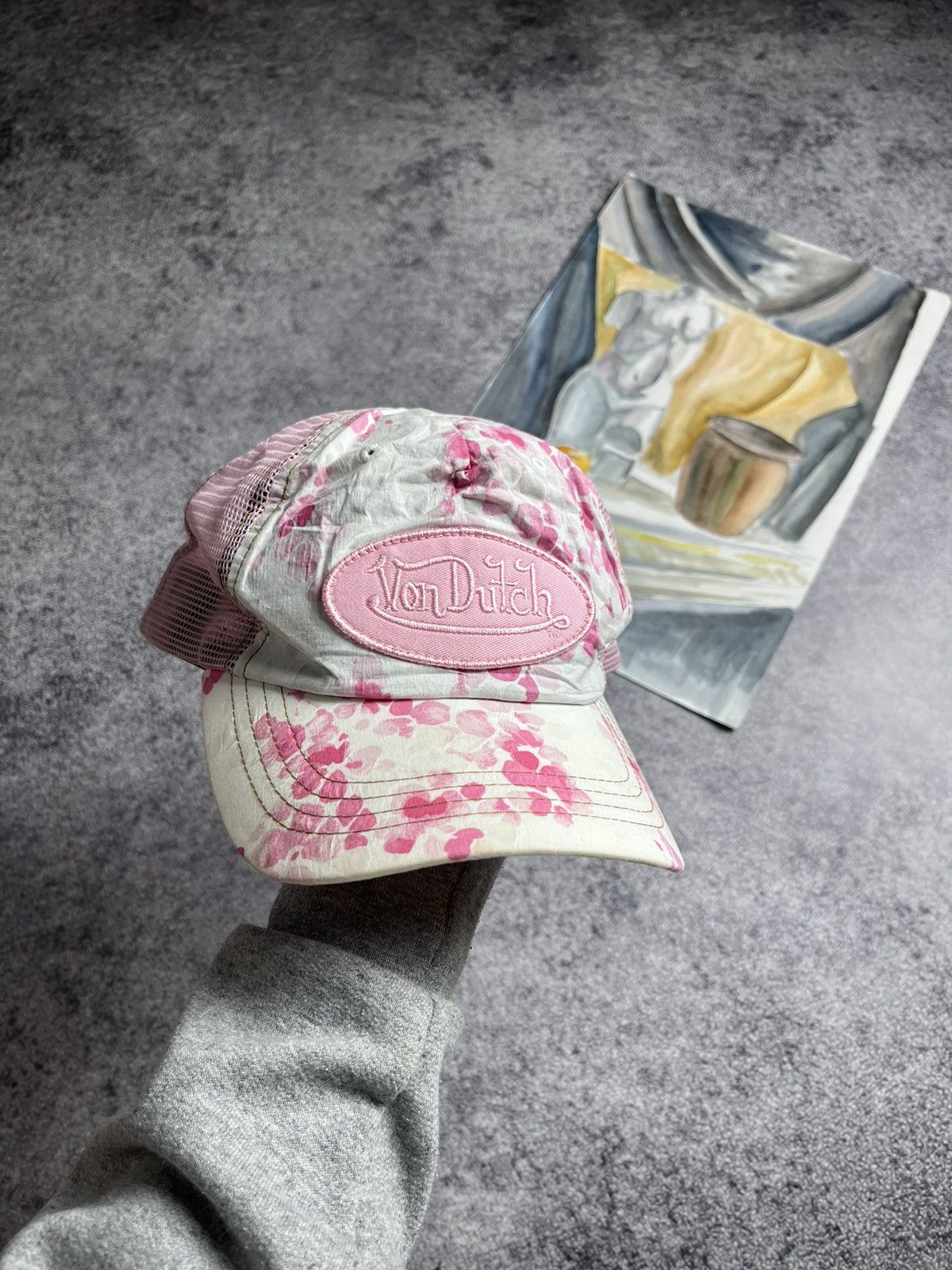 Ed Hardy × Vintage × Von Dutch 🩷CRAZY Y2K VON DUTCH PINK