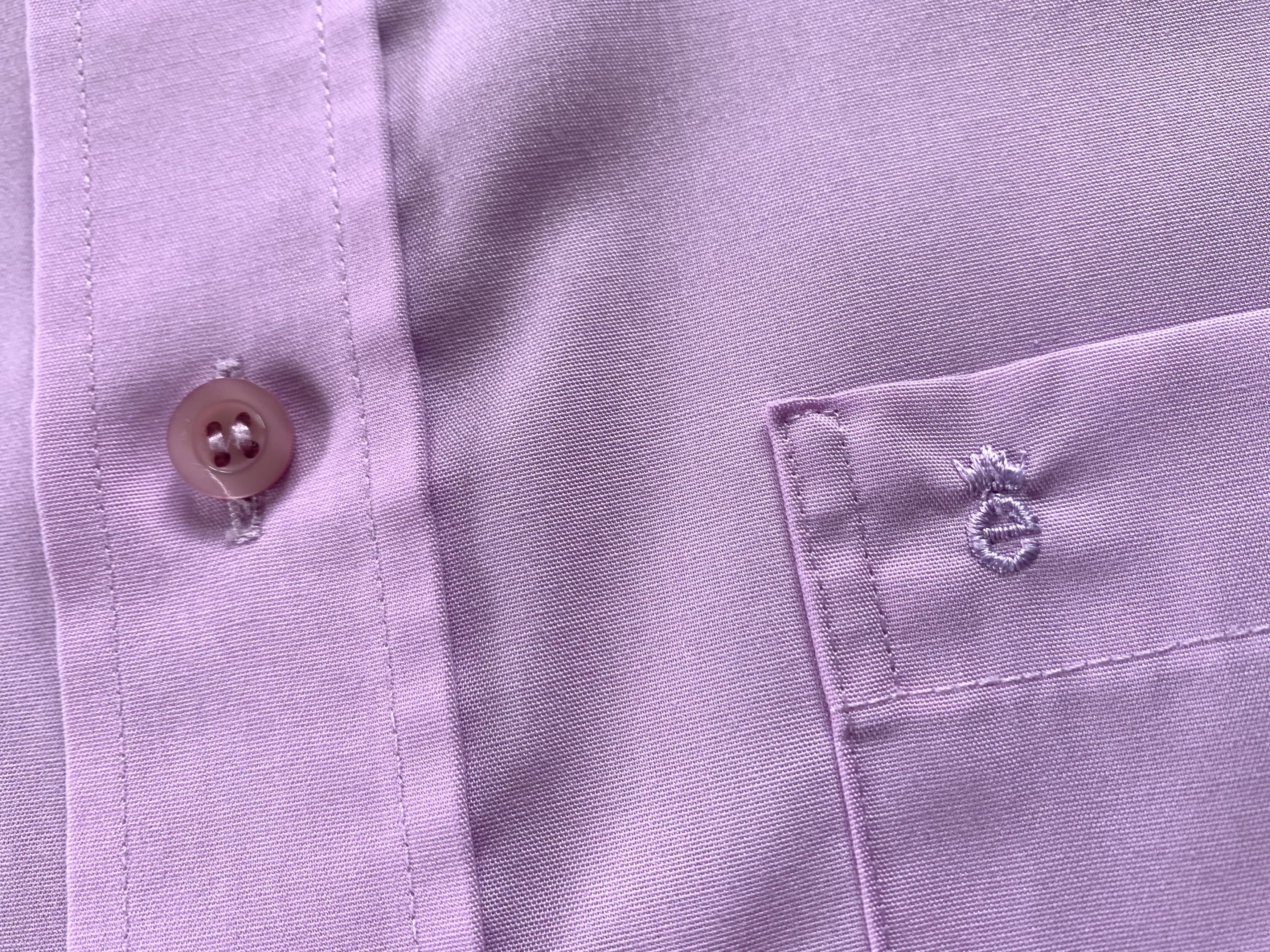 Other Eterna Excellent Formal Purple Short Sleeve Shirt Size US XXL / EU 58 / 5 - 6 Thumbnail