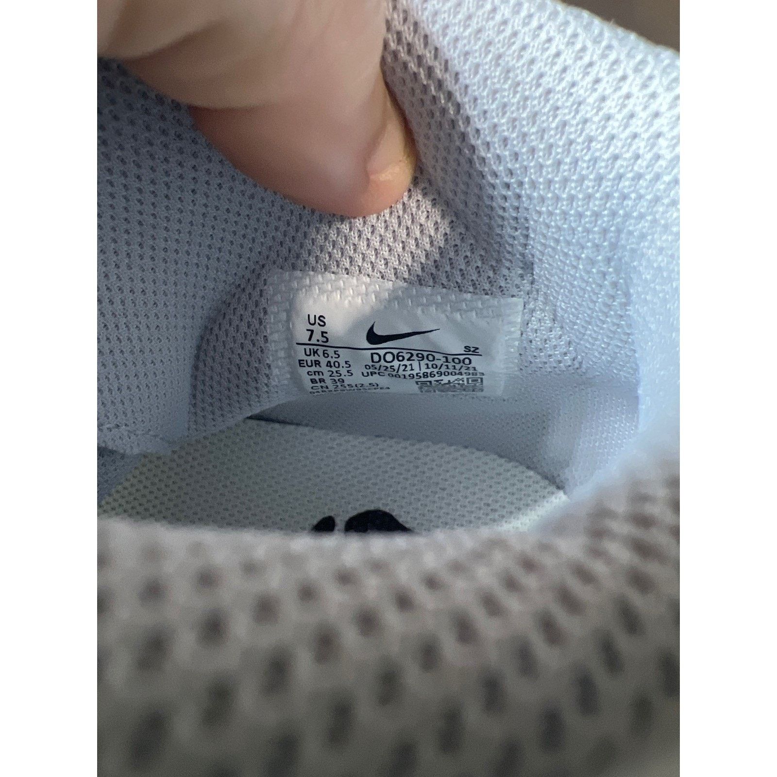 Nike × Off-White Nike Off-White X Air Force 1 Mid 'White' Men's size 7.5 Size US 7.5 / EU 40-41 - 4 Thumbnail