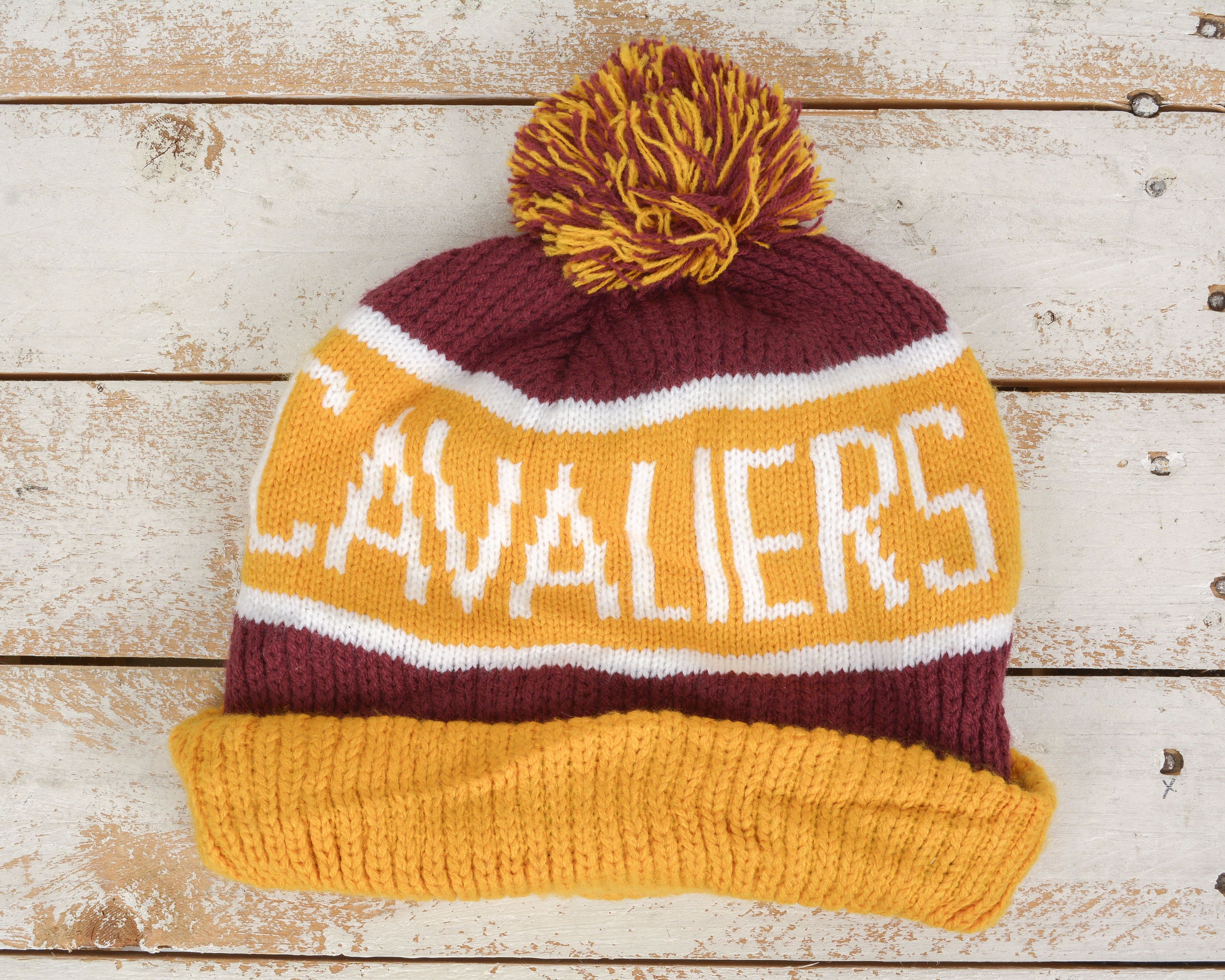 47 Brand Cleveland CAVALIERS Adult Winter Bobble Beanie NBA, Hat Cap Size ONE SIZE - 2 Thumbnail