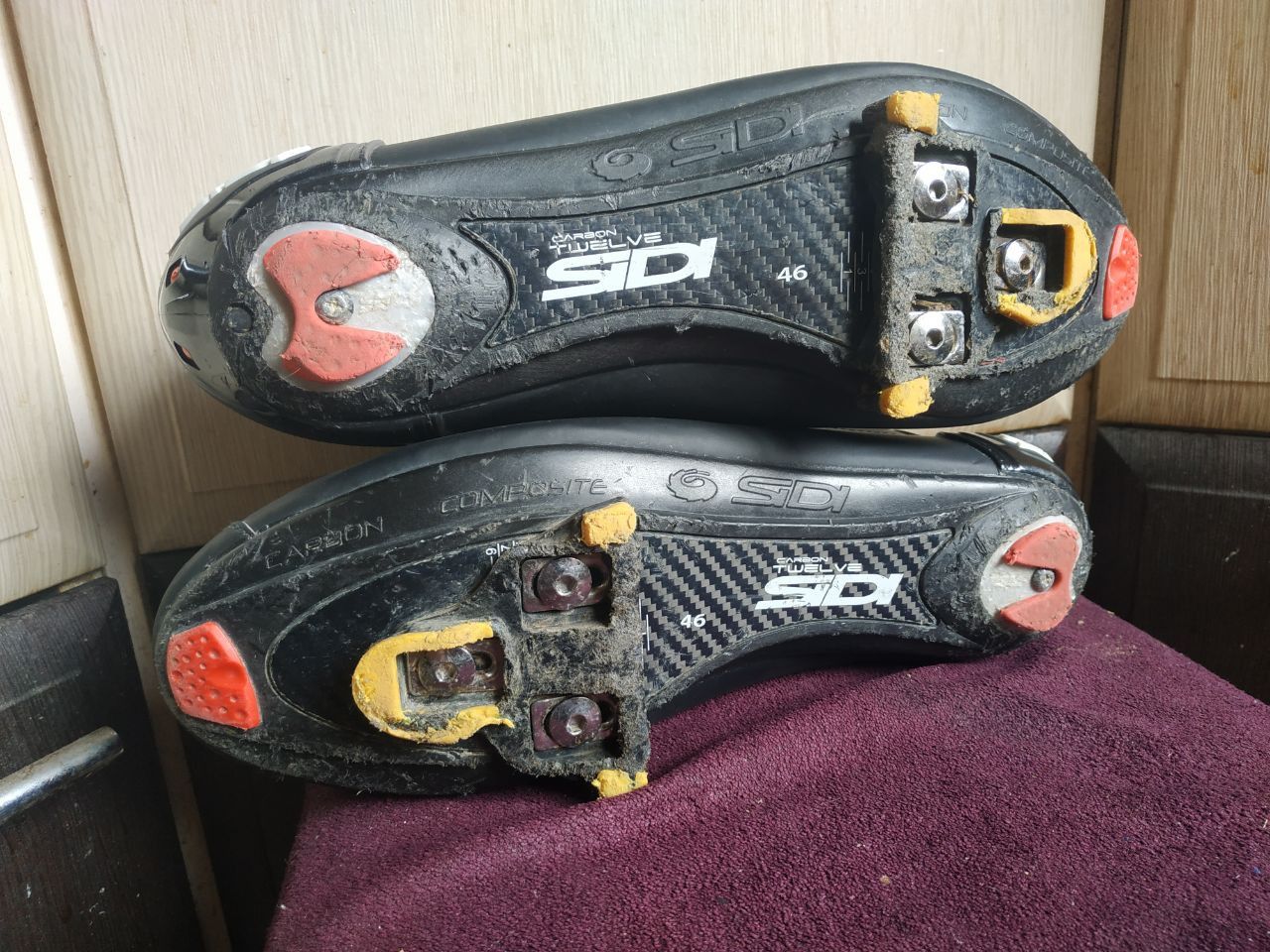 Sidi Sidi Shot Carbon Cycling Shoes Black Size 46 Fits 44/27.5cm Size US 11 / EU 44 - 9 Thumbnail