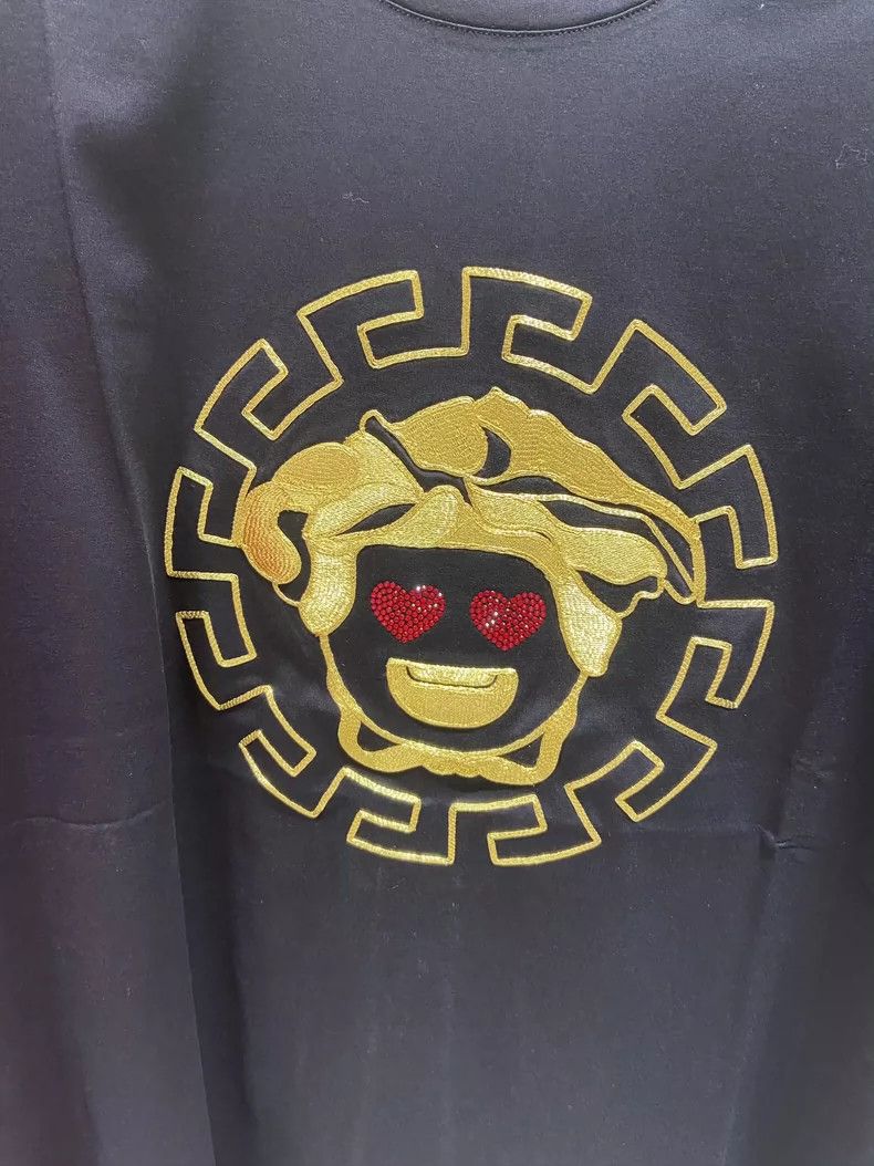 Versace Versace Printed logo short-sleeved T-shirt Size US L / EU 52-54 / 3 - 2 Thumbnail