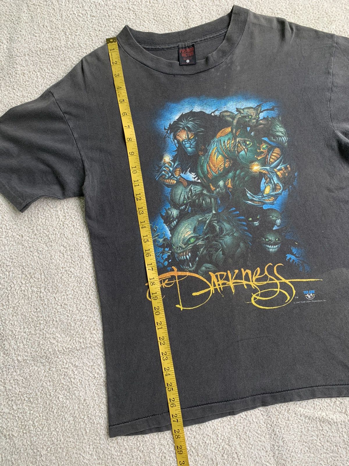 Band Tees × Vintage Vintage 90s The Darkness Fasion VictimTshirt Size US M / EU 48-50 / 2 - 9 Thumbnail