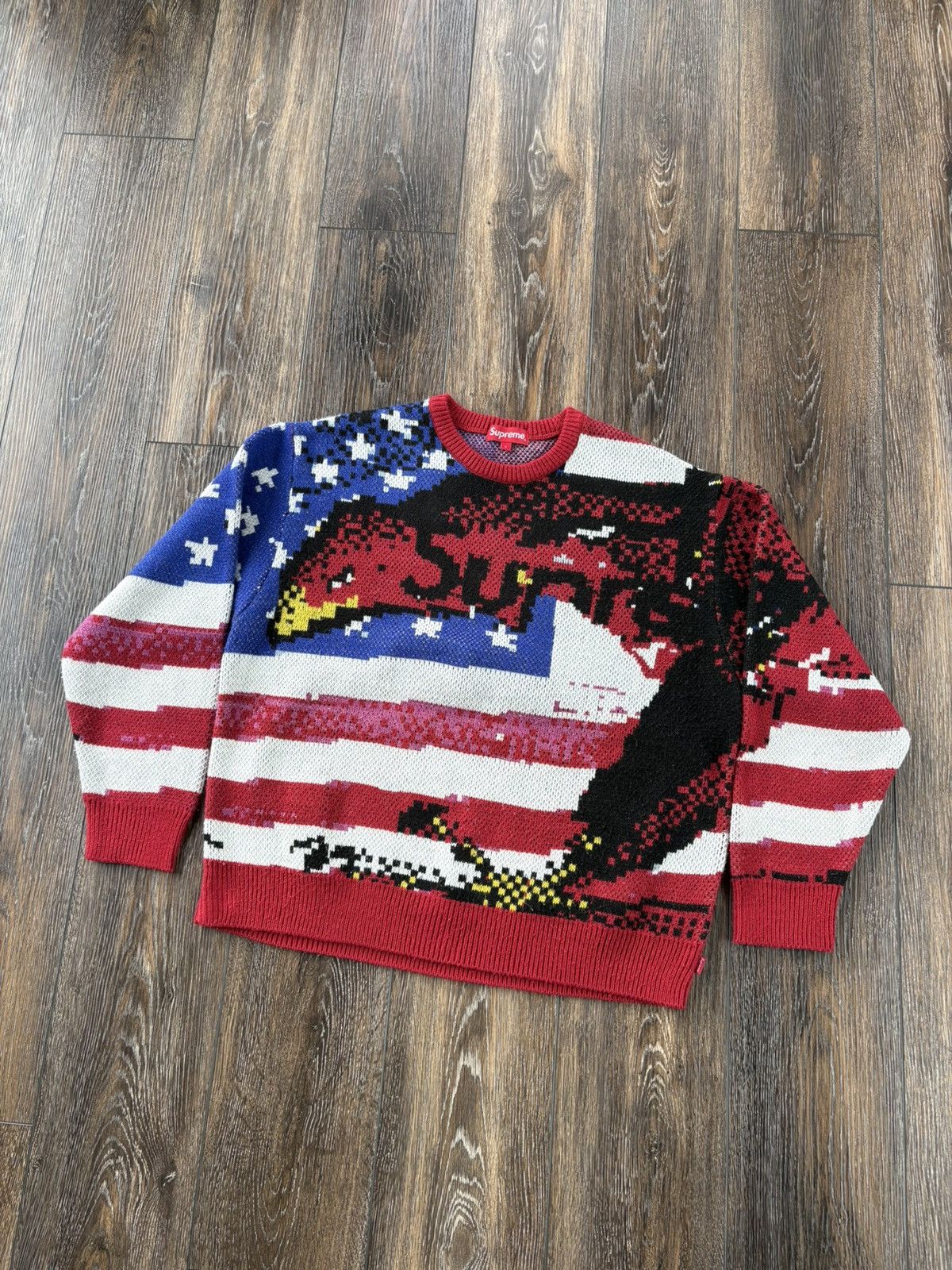 Supreme 2022 supreme republica thermal paid in full waffle knit