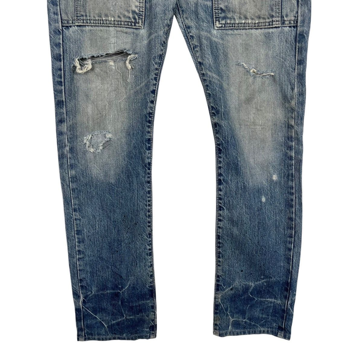 Johnbull Vintage Johnbull Distressed Bush Pants Denim Size US 28 / EU 44 - 4 Thumbnail