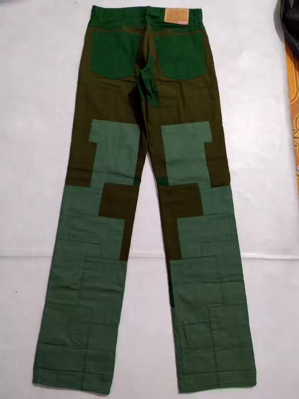 Japanese Brand Les Vis a Bois Nice Design Patchwork Pants Size US 29 - 8 Thumbnail