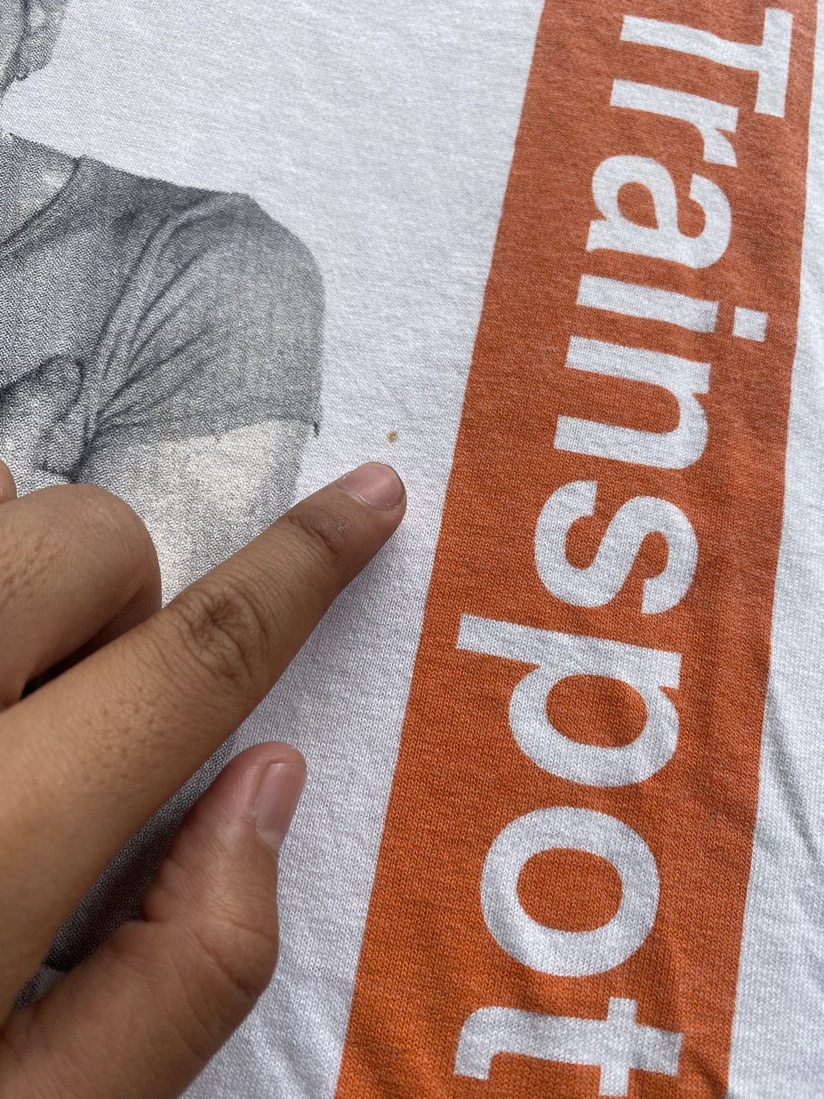 Vintage Vintage 90s Trainspotting Mark Renton Indie Film Tshirt Size US M / EU 48-50 / 2 - 7 Thumbnail