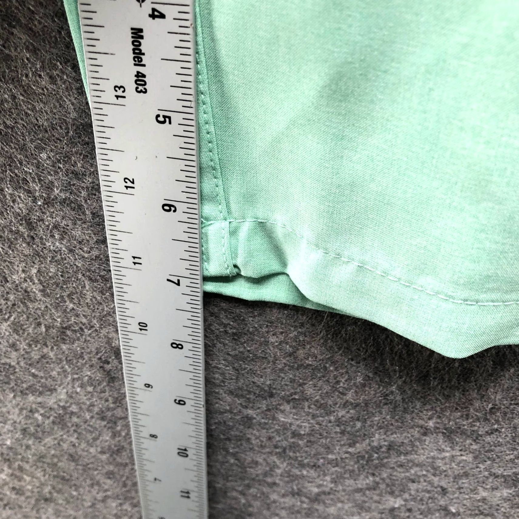 Panama Jack Panama Jack Performance Shorts Mens 33 Mint Green 7'' Inseam Flat Front Golf Casual Outdoor Sports Size US 33 - 8 Thumbnail