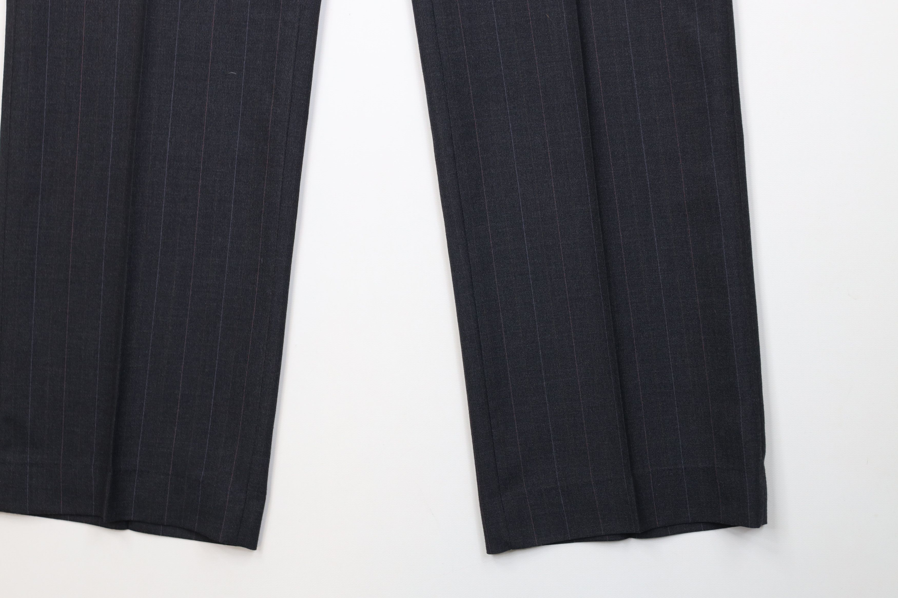 Vintage Vintage 70s Streetwear Pinstriped Wide Leg Chino Pants USA Size US 34 / EU 50 - 5 Thumbnail