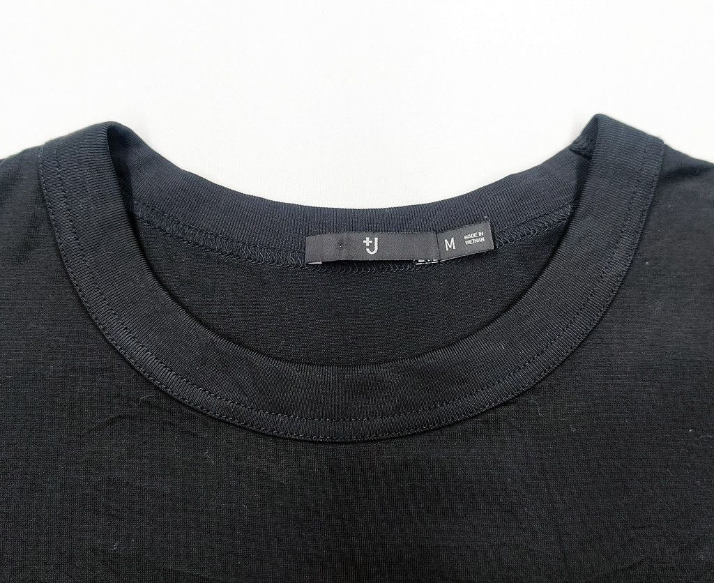 Jil Sander × Uniqlo UNIQLO x JIL SANDER oversized plain black t shirt Size US M / EU 48-50 / 2 - 2 Thumbnail