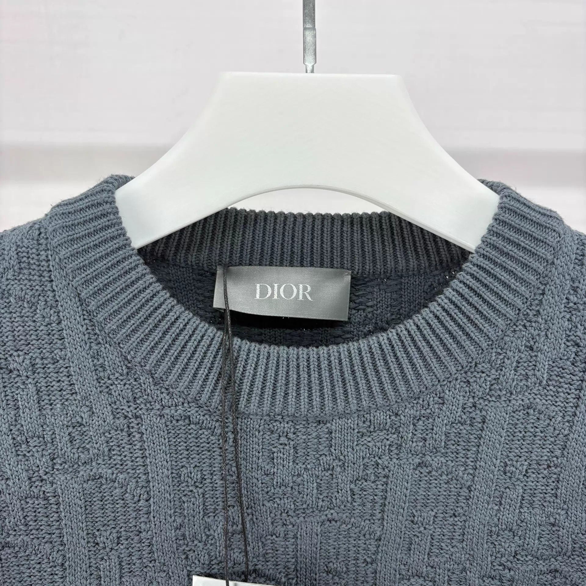 Dior Dior Gray Logo Sweater S ITALY Size US S / EU 44-46 / 1 - 3 Thumbnail