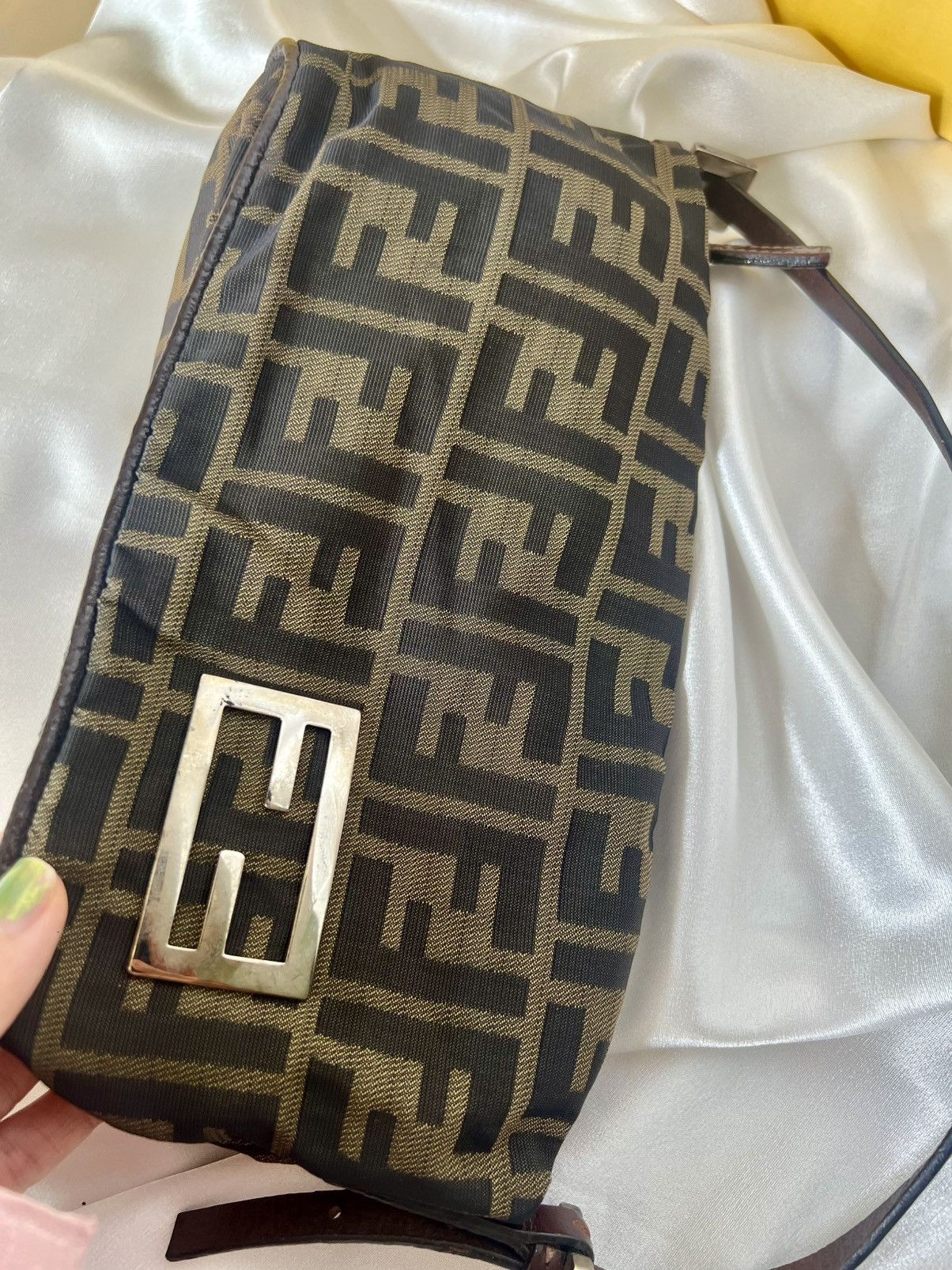 Fendi Fendi Zucca Mini Pochette Shoulder Bag Size ONE SIZE - 3 Thumbnail