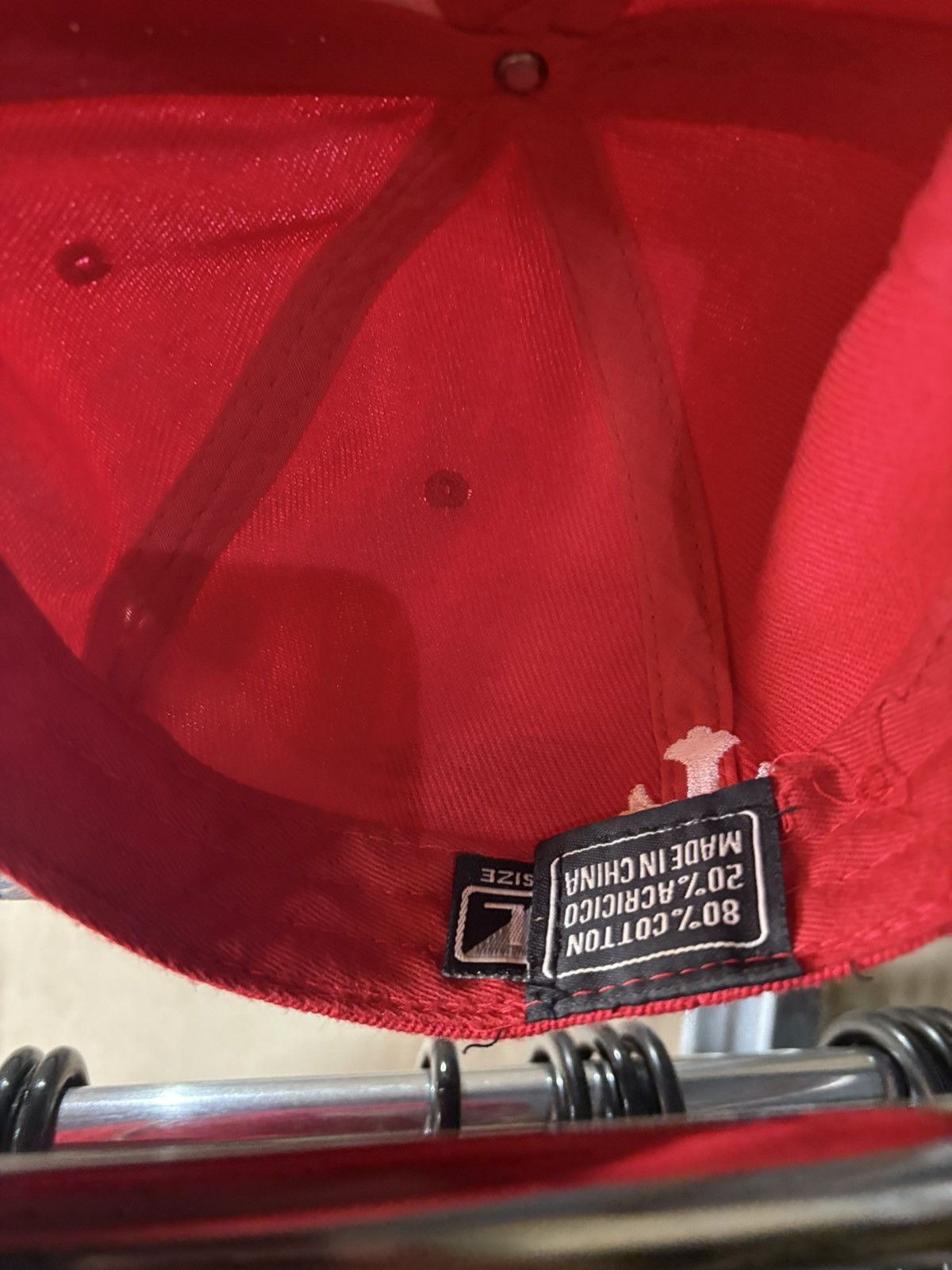 Affliction × Japanese Brand × Vintage Y2K Cross Skeleton Grunge Hat Size ONE SIZE - 3 Thumbnail