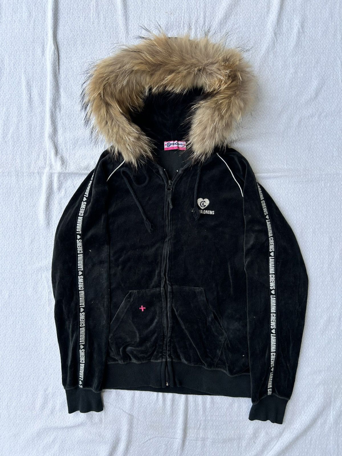 Japanese Brand Lahaina crews velvet furhoodie style ifsix lgb Size US M / EU 48-50 / 2 - 1 Thumbnail