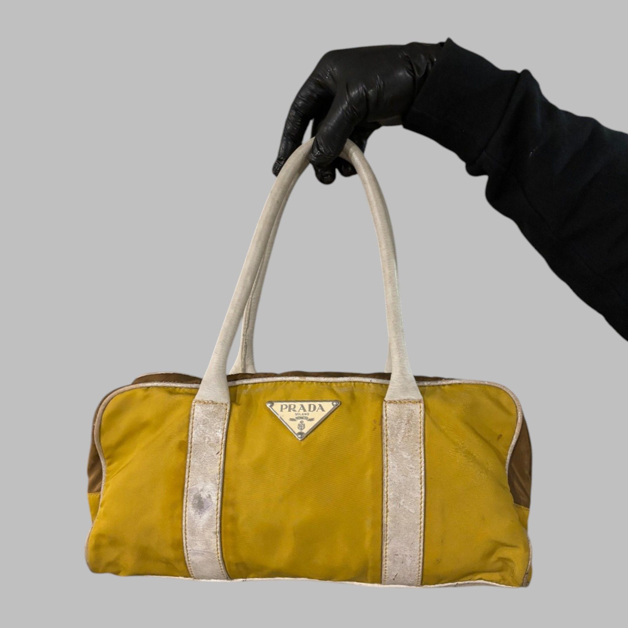 Prada × Vintage Vintage Prada MIlano Tessuto Nylon Hydra Bag Made In Italy Size ONE SIZE - 1 Thumbnail