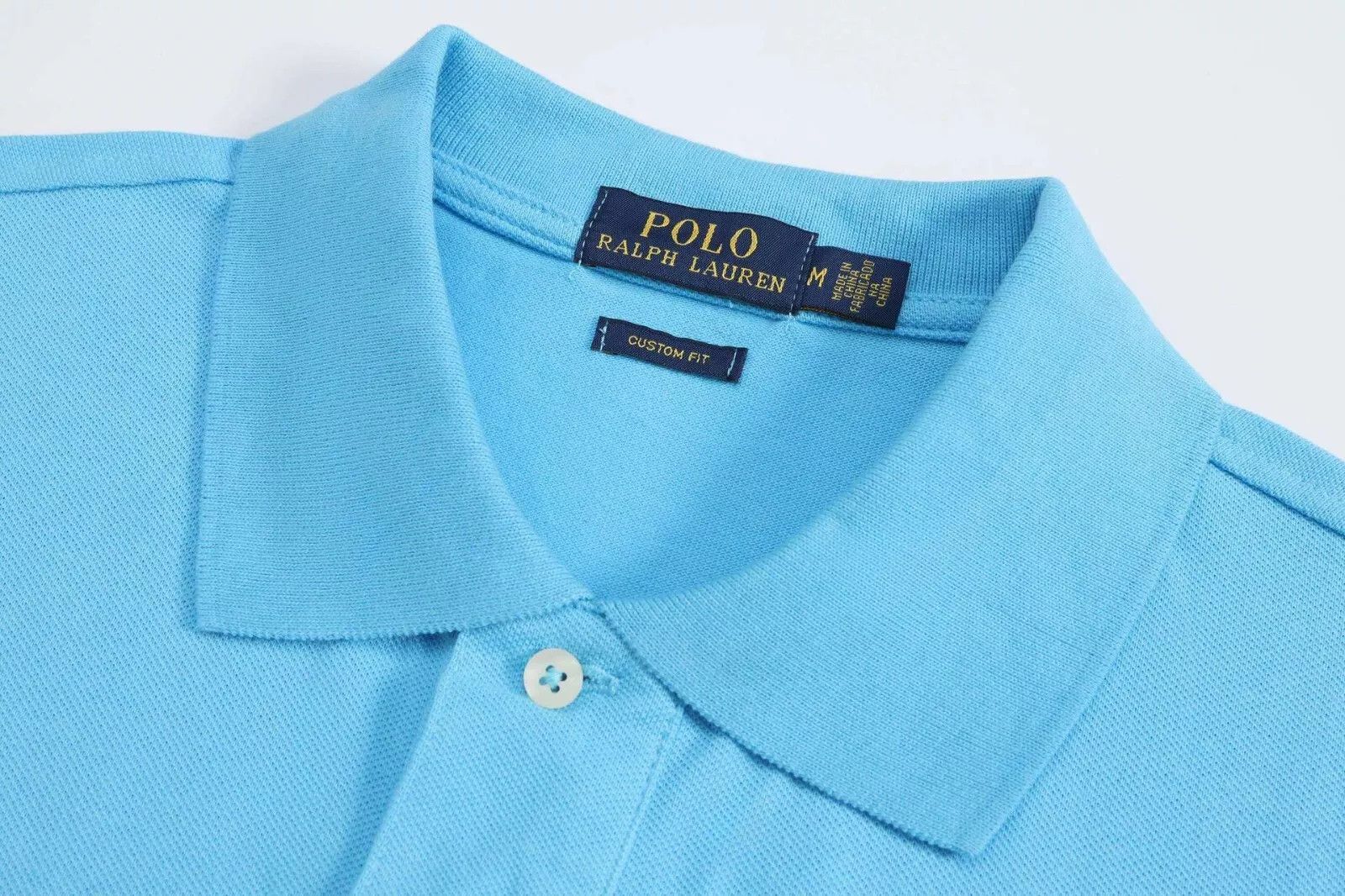 Polo Ralph Lauren Polo Ralph Lauren Mens Customized Slim Fit Mesh Polo Shirt Size US XS / EU 42 / 0 - 3 Thumbnail