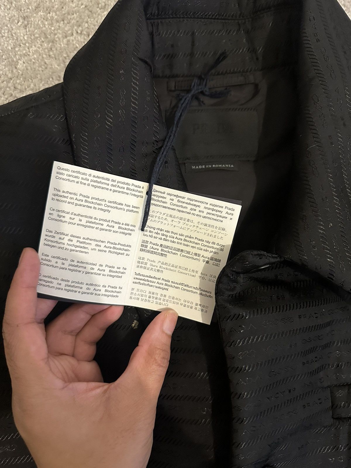 Prada Prada Black Padded Re-Nylon Vest Size US XXL / EU 58 / 5 - 4 Thumbnail