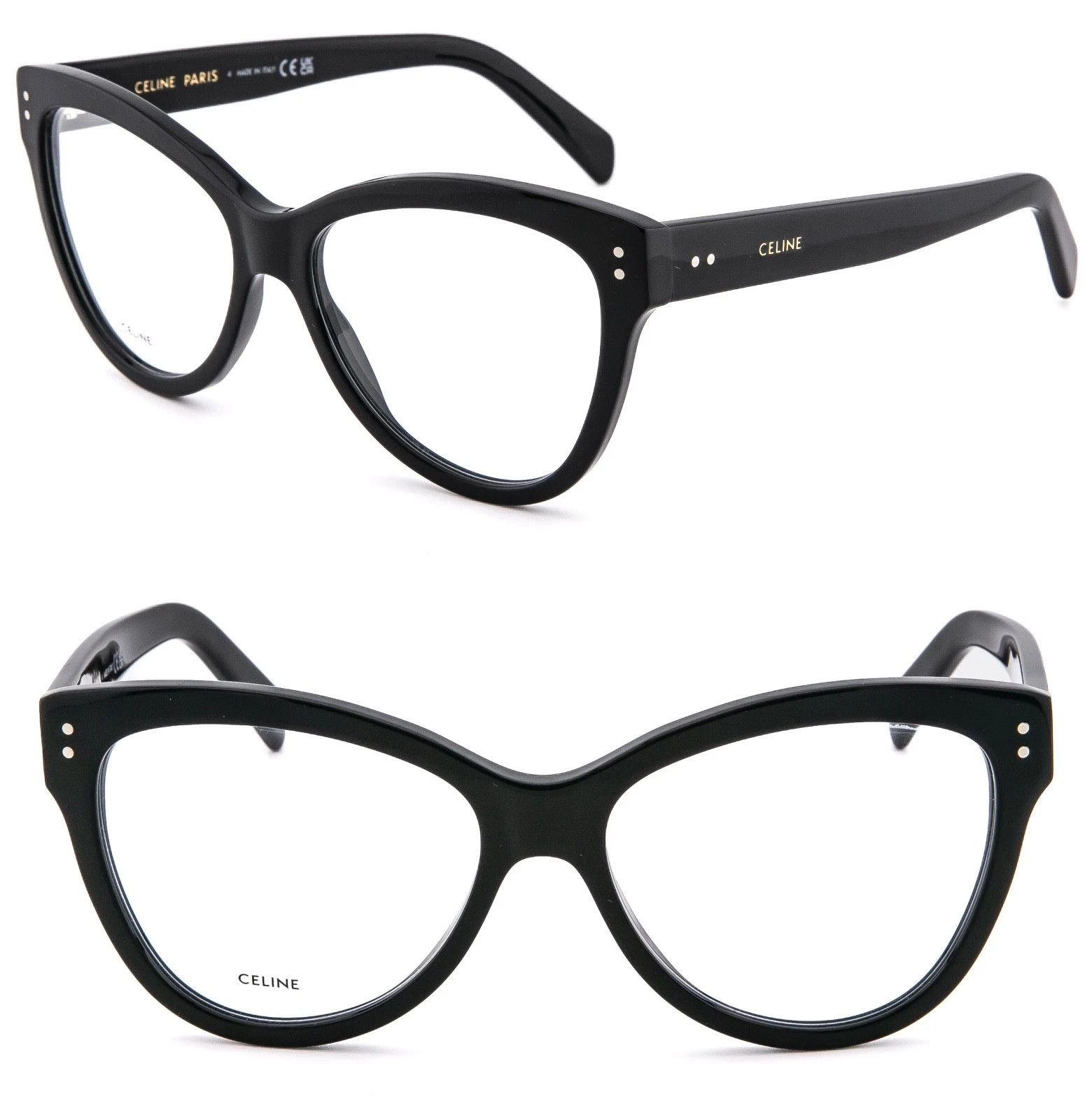 Celine CELINE 50158 BOLD 3 Dots Black Optical CL50158I 001 Size ONE SIZE - 1 Thumbnail