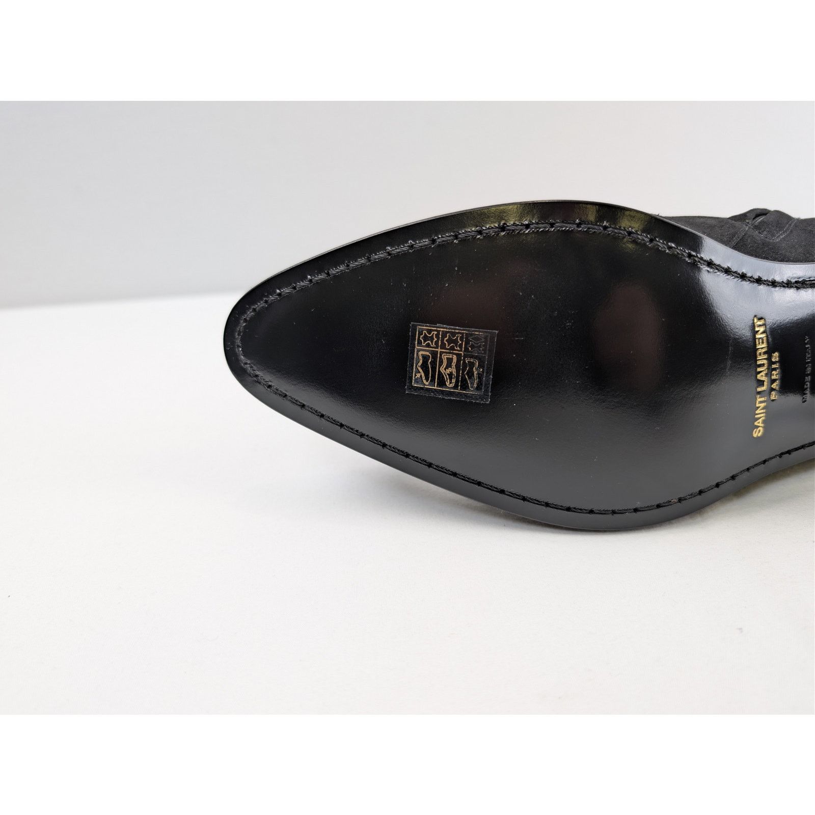 Saint Laurent Paris o1rshd1 Q:2 / Hydra Vassili 60 Zip Boots in Black 42 Size US 9 / EU 42 - 12 Thumbnail