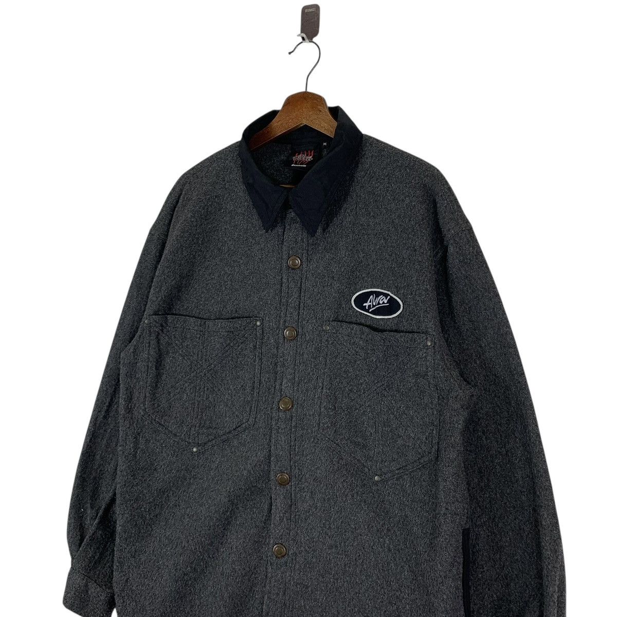 Welcome Skateboards vintage 90's Alva Staff Tony Alva fleece Snap Button Jacket Size US M / EU 48-50 / 2 - 3 Thumbnail