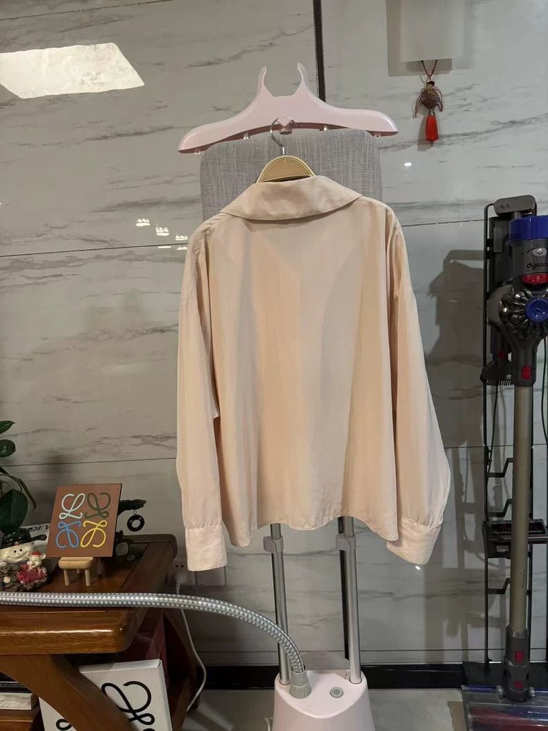 Loewe LOEWE Heavy silk 36 yard shirt coat Size M / US 6-8 / IT 42-44 - 2 Thumbnail