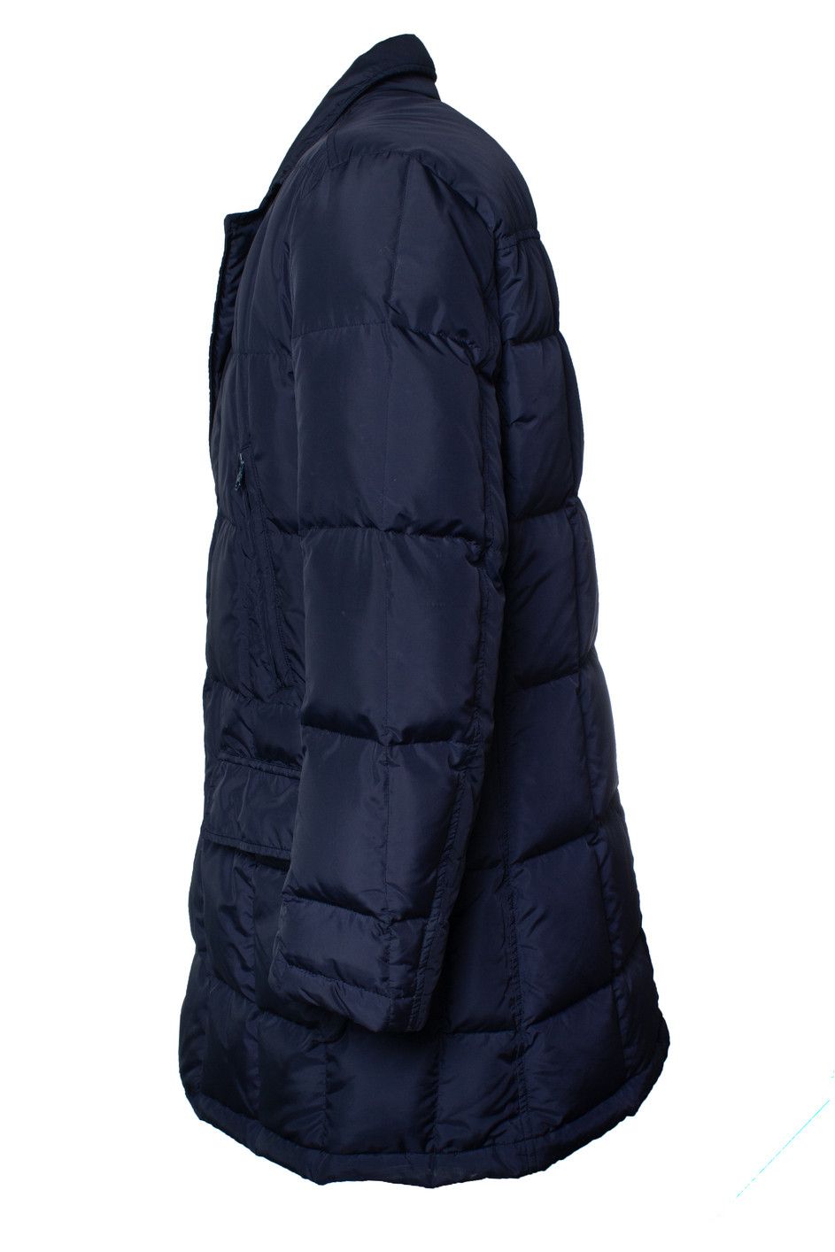 Fay Fay, blue quilted overcoat Size US XL / EU 56 / 4 - 5 Thumbnail