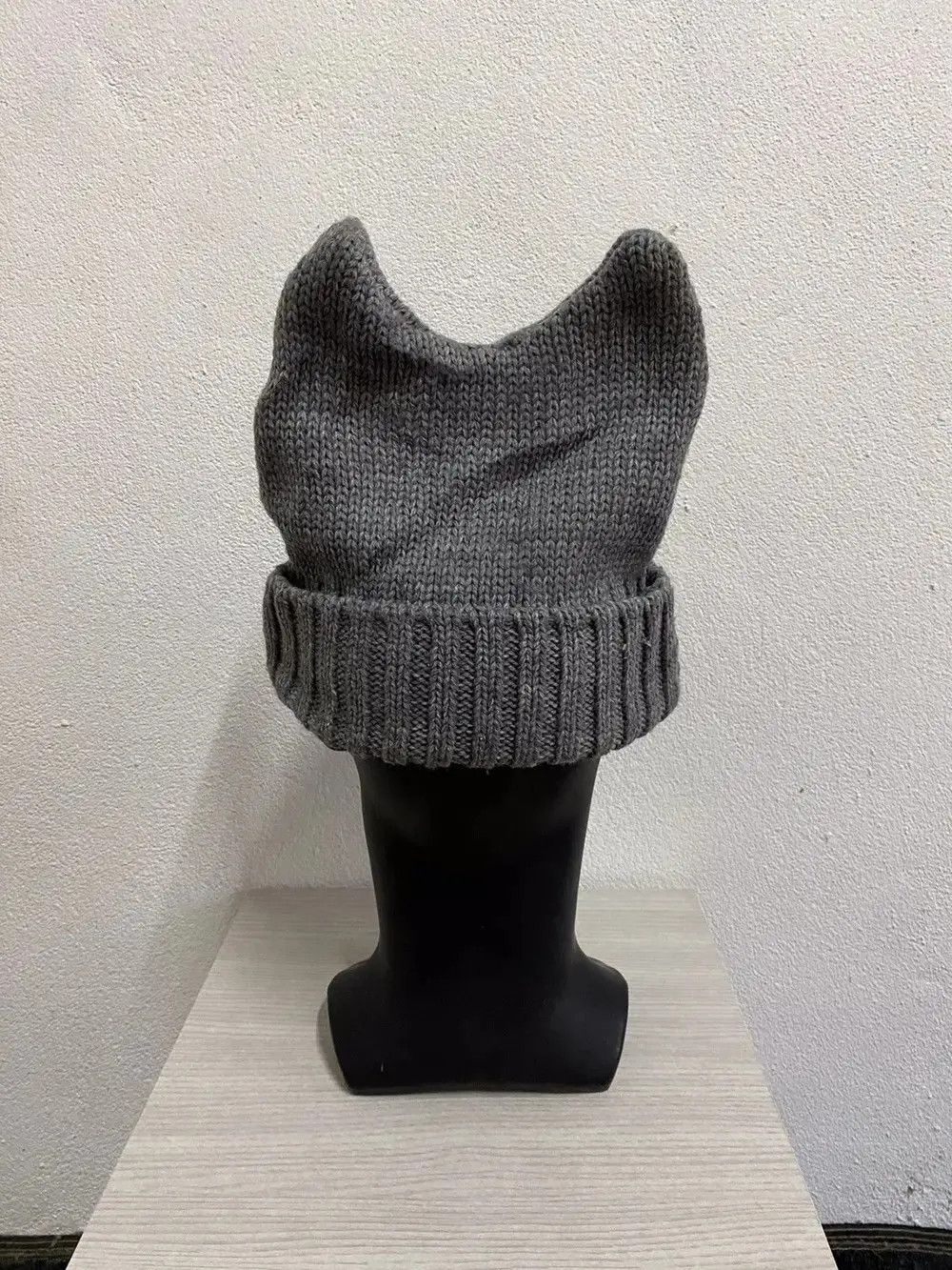 Japanese Brand Japanese Brand Big Logo Eyes Devil Horn Beanie Hat Size ONE SIZE - 4 Thumbnail