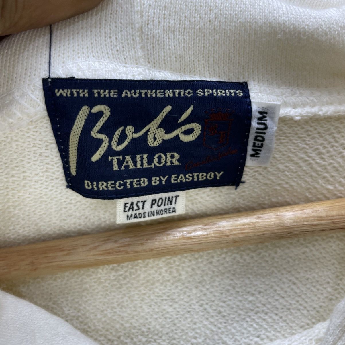 Japanese Brand Vintage Eastboy Embroidered Big Logo Hooded Pullover Size US M / EU 48-50 / 2 - 5 Thumbnail