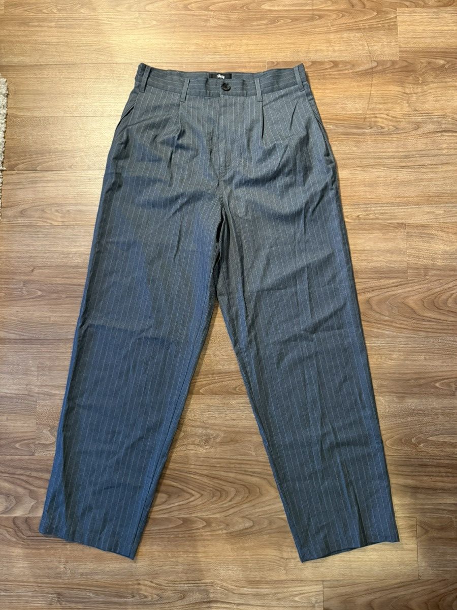 Stussy Stussy pin striped trousers Size US 29 - 1 Thumbnail
