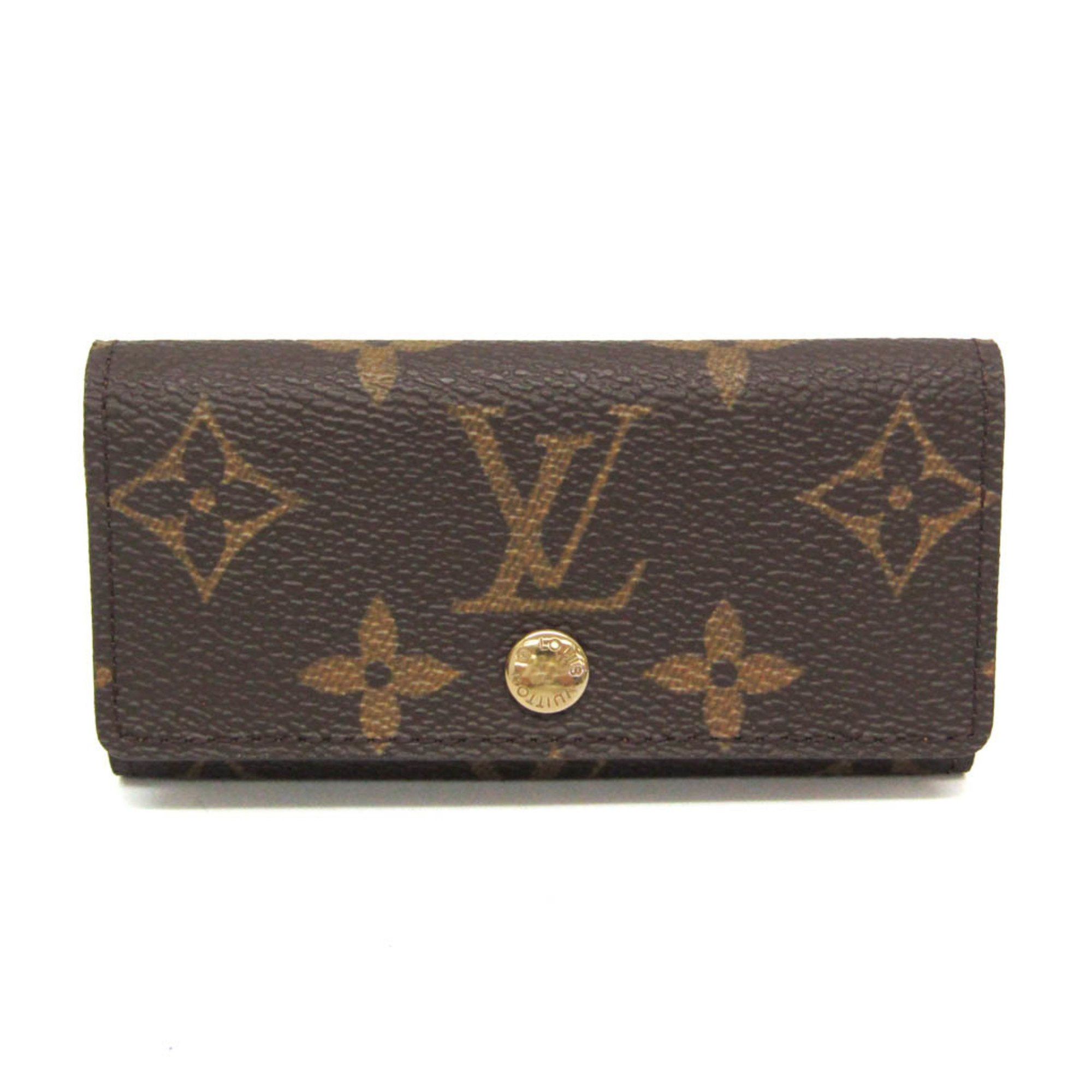 Louis Vuitton Louis Vuitton Monogram Multicles 4 M62631 Men,Women Monogram Key Case Monogram Size ONE SIZE - 1 Thumbnail