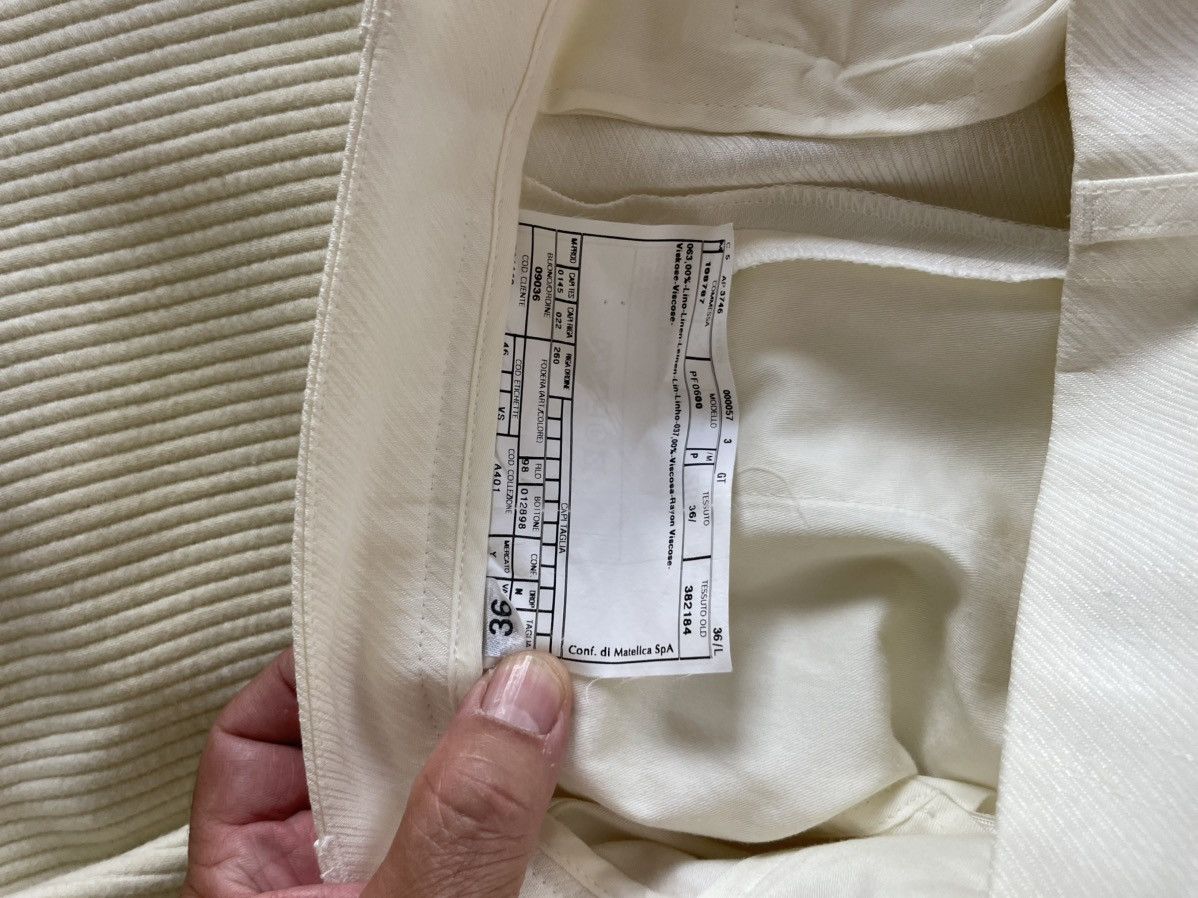 Armani Collezioni Textured FF dress trousers Size US 35 - 11 Thumbnail