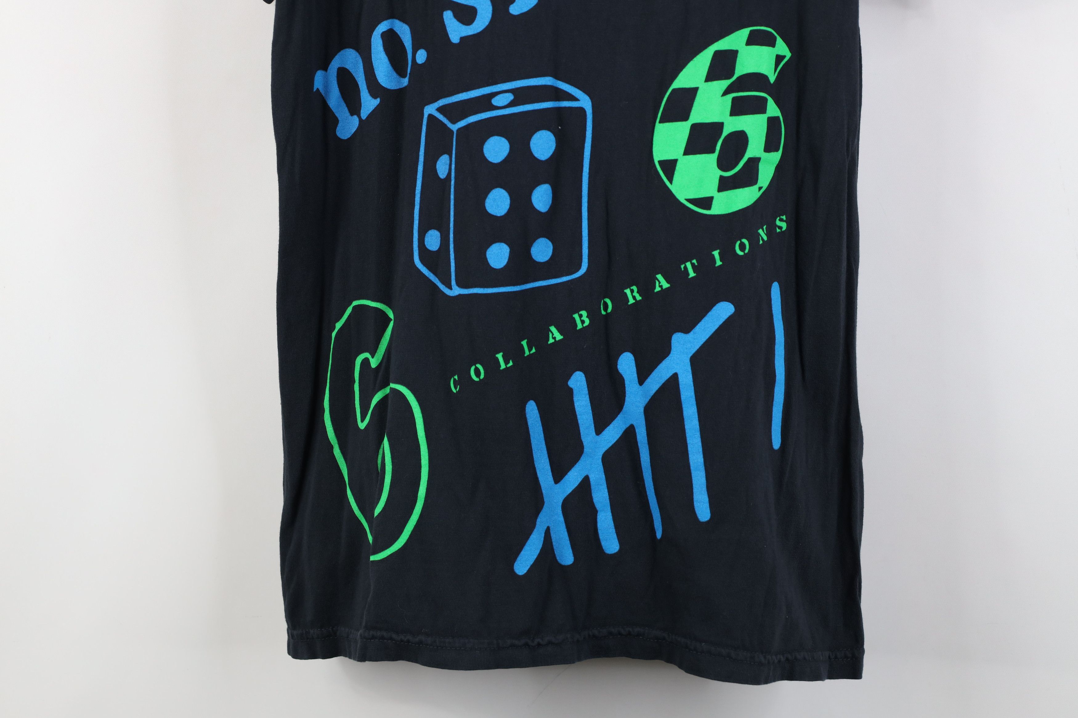 Vintage Ed Sheeran x Chinatown Market Six Short Sleeve T-Shirt Black Size US S / EU 44-46 / 1 - 3 Thumbnail