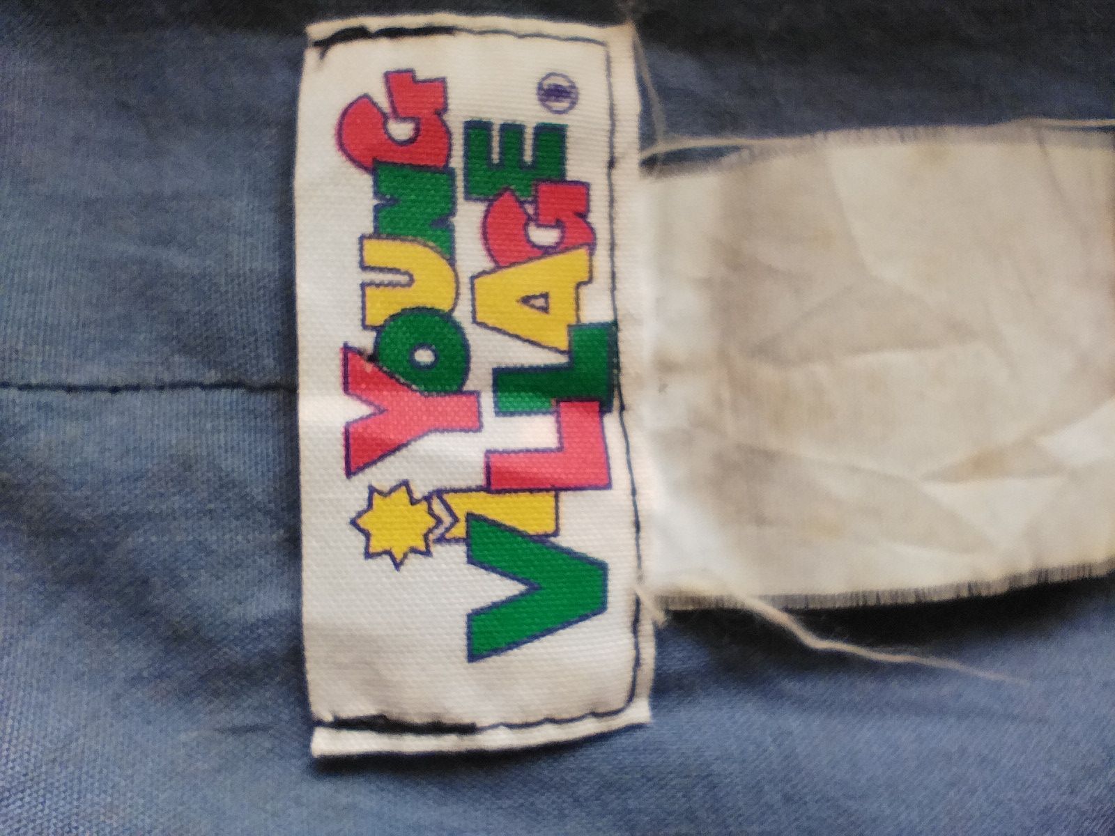 Vintage Vintage Japanese Kimono patchwork design jeans pocket Size US L / EU 52-54 / 3 - 5 Thumbnail