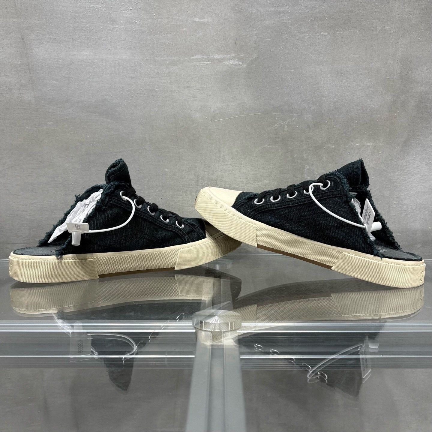 Other Balenciaga Black distressed sneakers Size US 6.5 / IT 36.5 - 5 Thumbnail