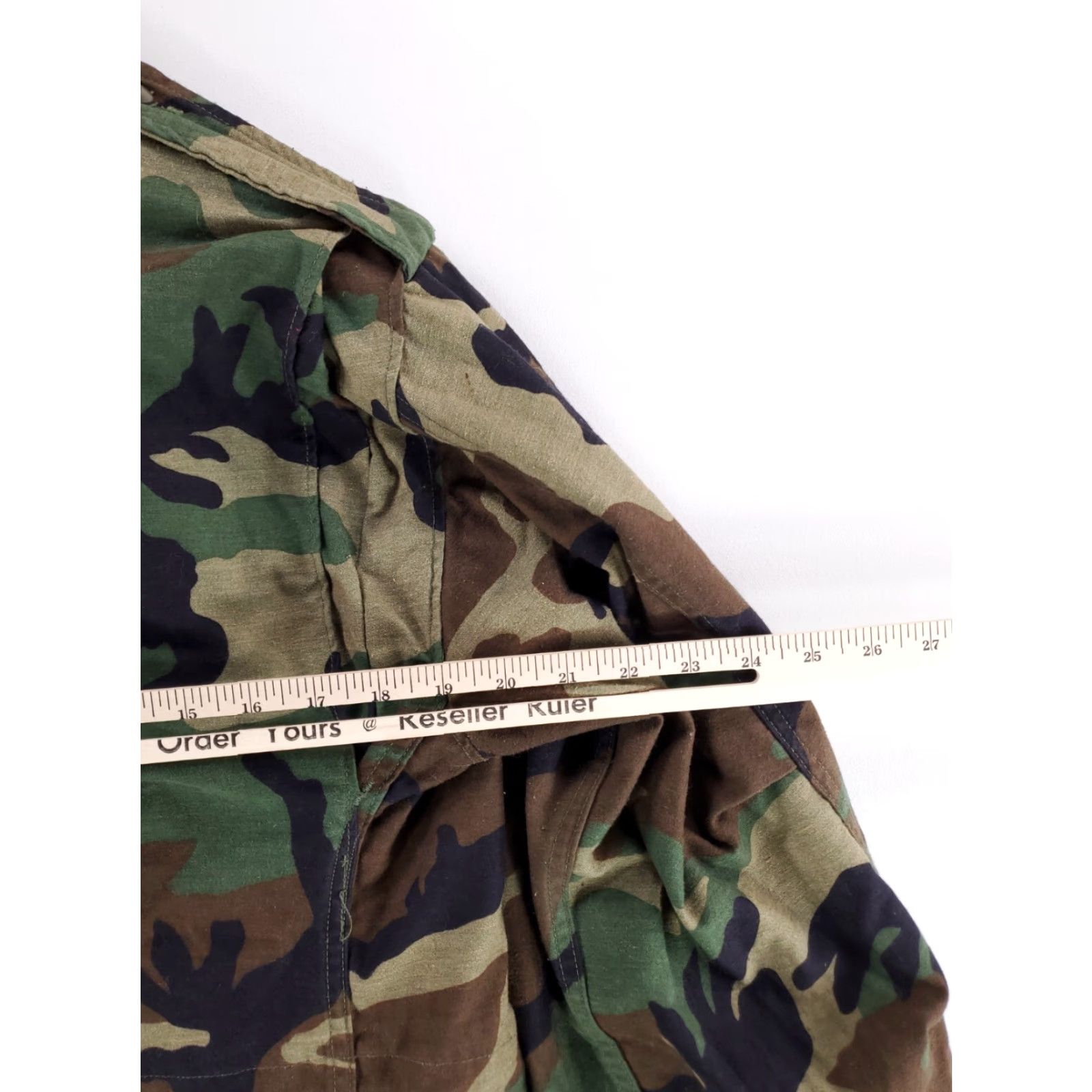 Vintage VINTAGE US Army M65 Jacket Woodland Camo Full Zip Mens XS Reg Shirt Size US XS / EU 42 / 0 - 5 Thumbnail